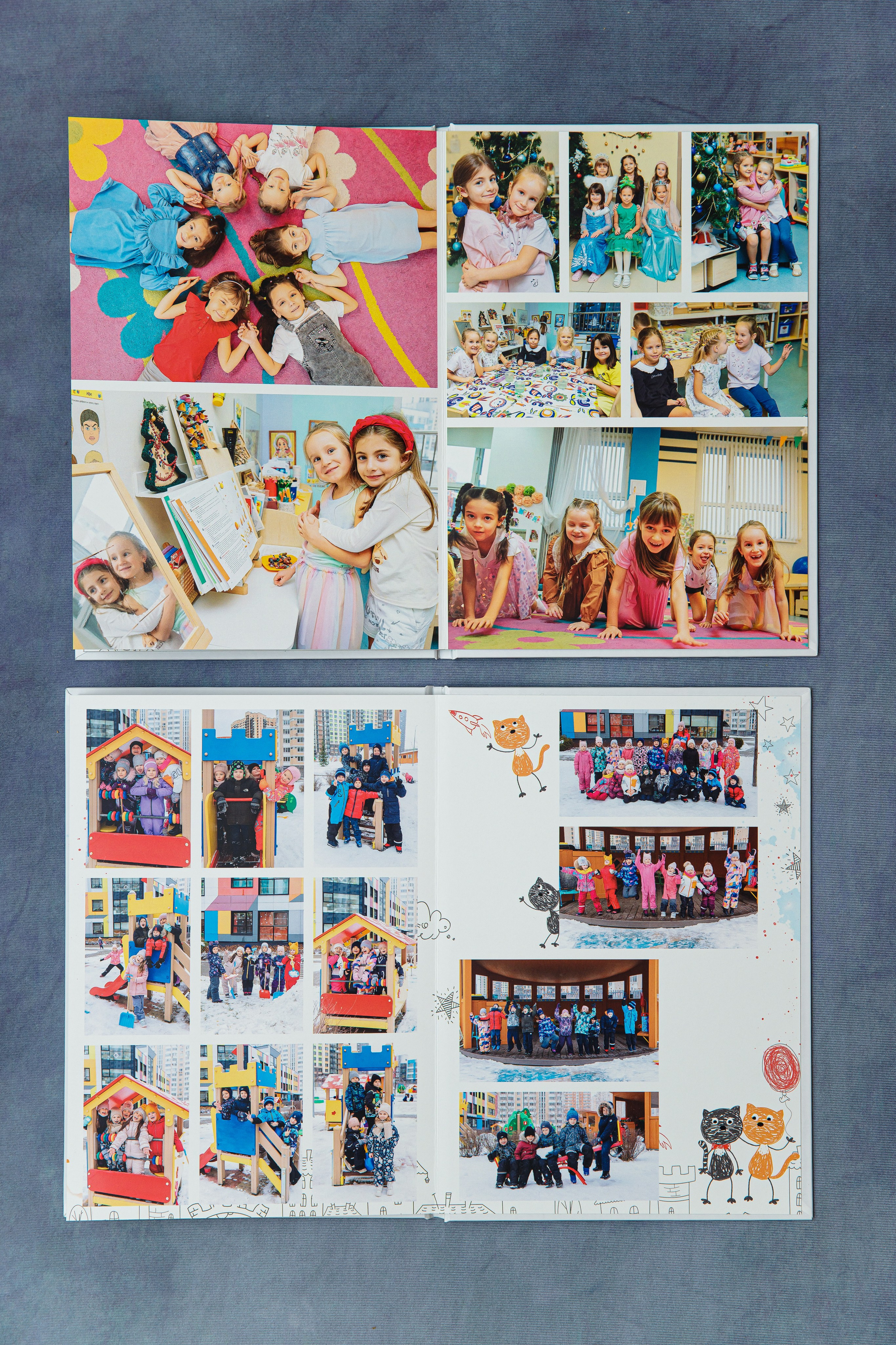 Альбомы «Котята» Детский сад' 2025. Семейный и детский фотограф в Москве Тихонова Ксения