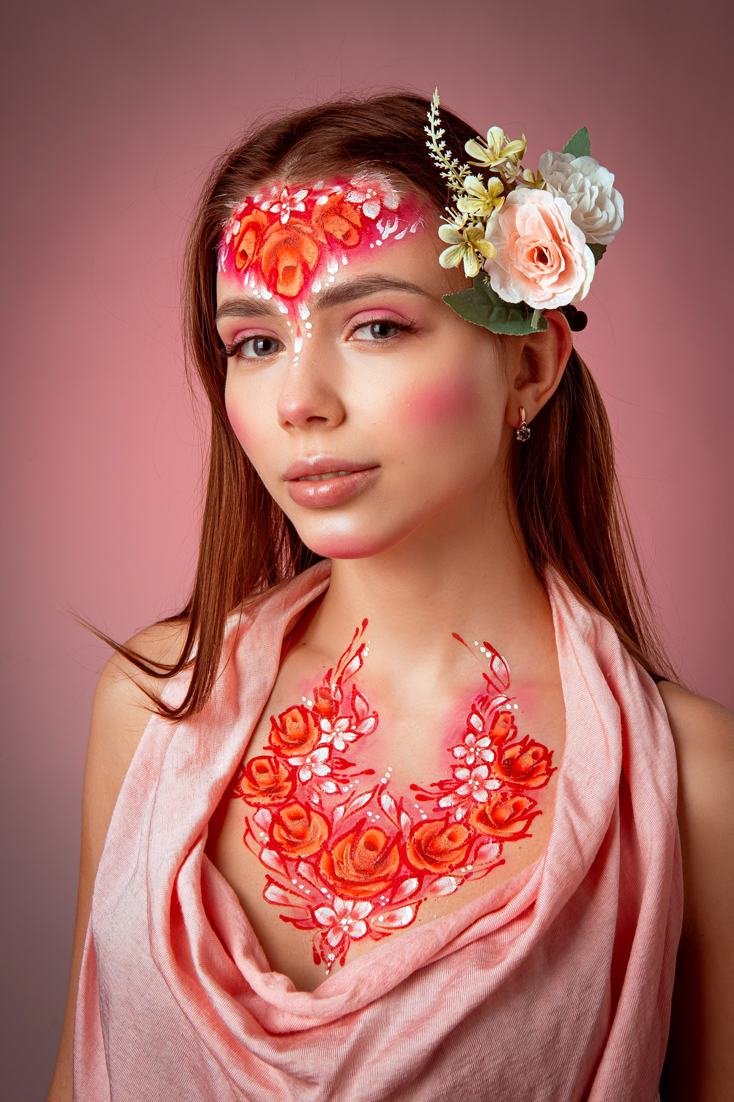 В цветах. Фотограф Мария Кольцова