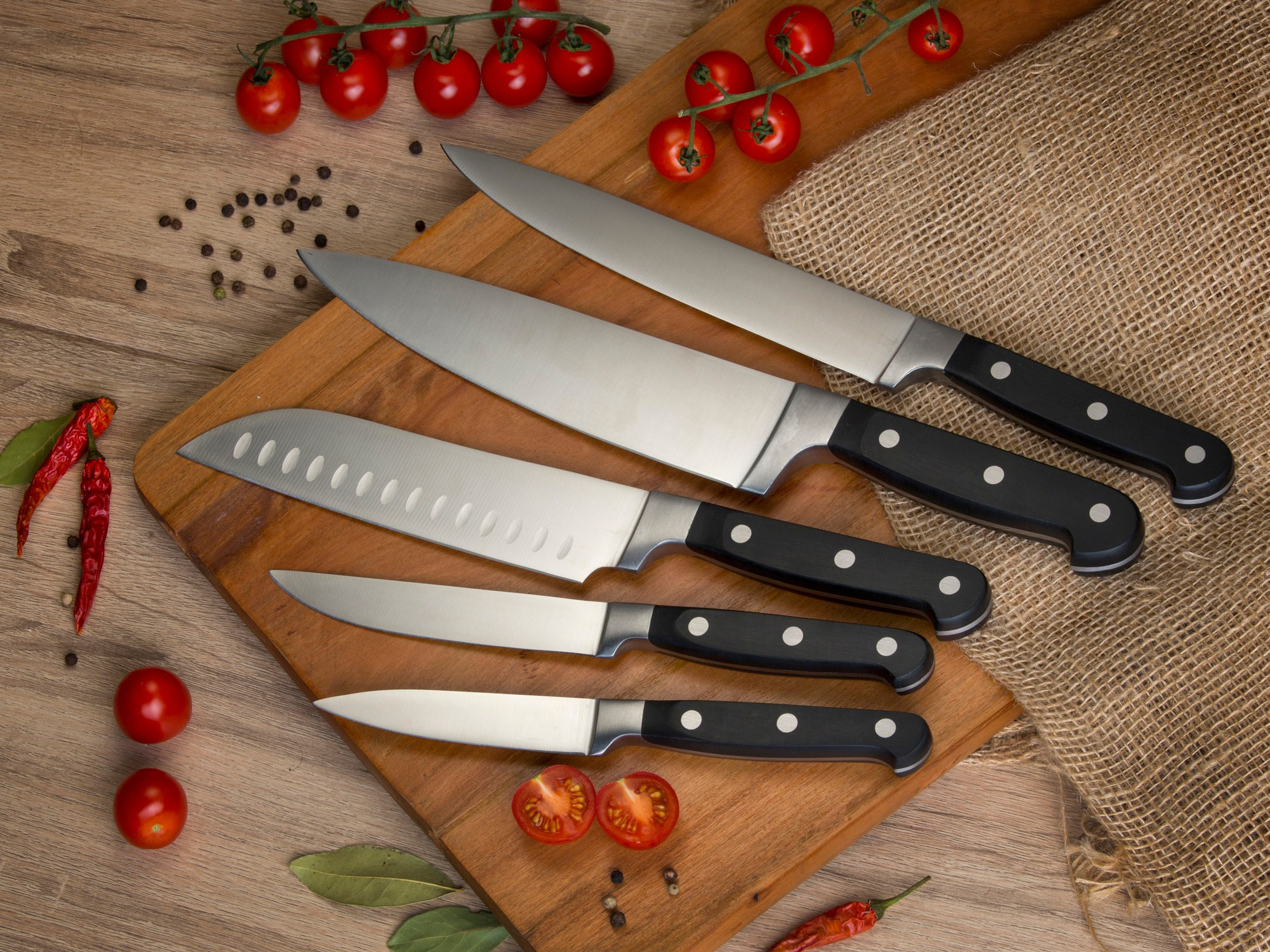 Рекламная съемка. Ножи. Фотограф Мария Кольцова