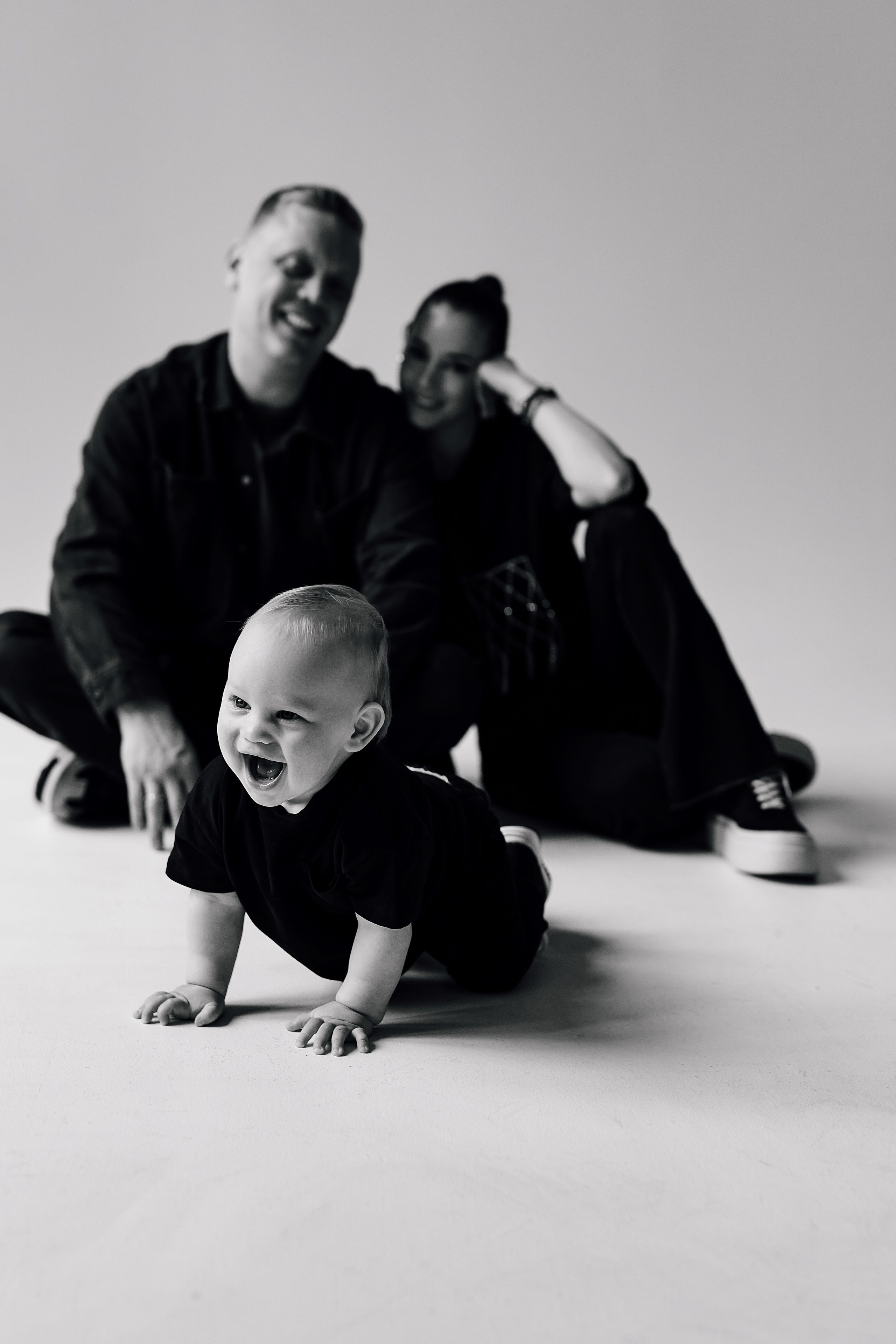 Семейная съемка в студии. Фотограф Москва Мария Захарова