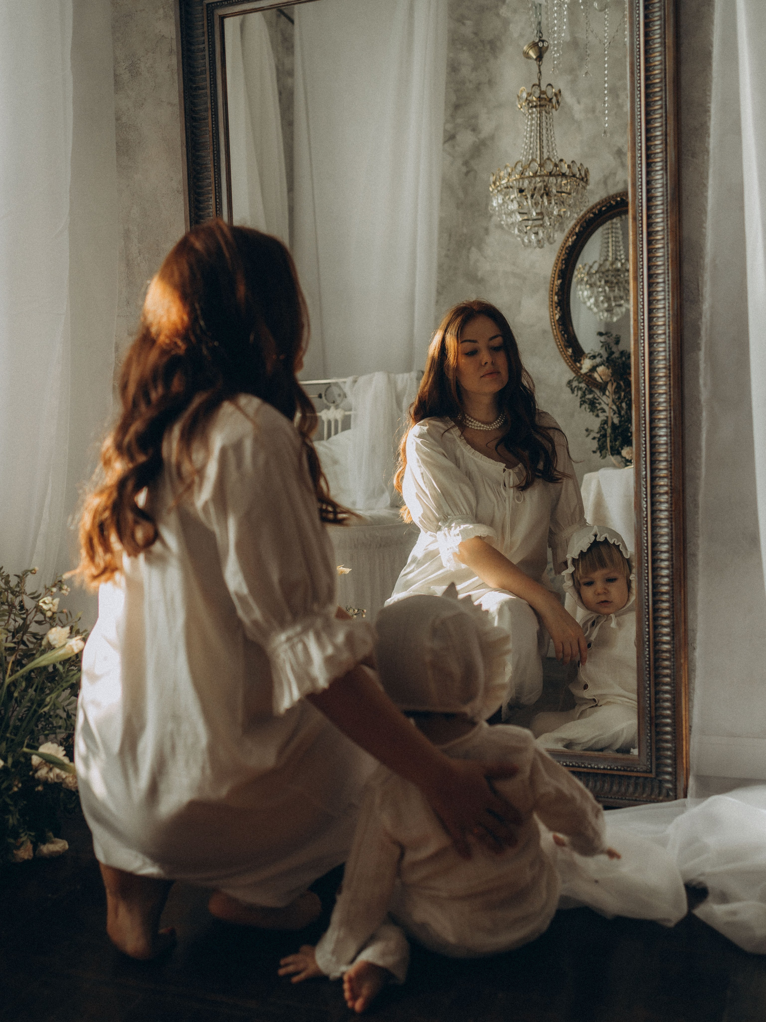 Мама и сын. Фотограф Дарья Соколовская