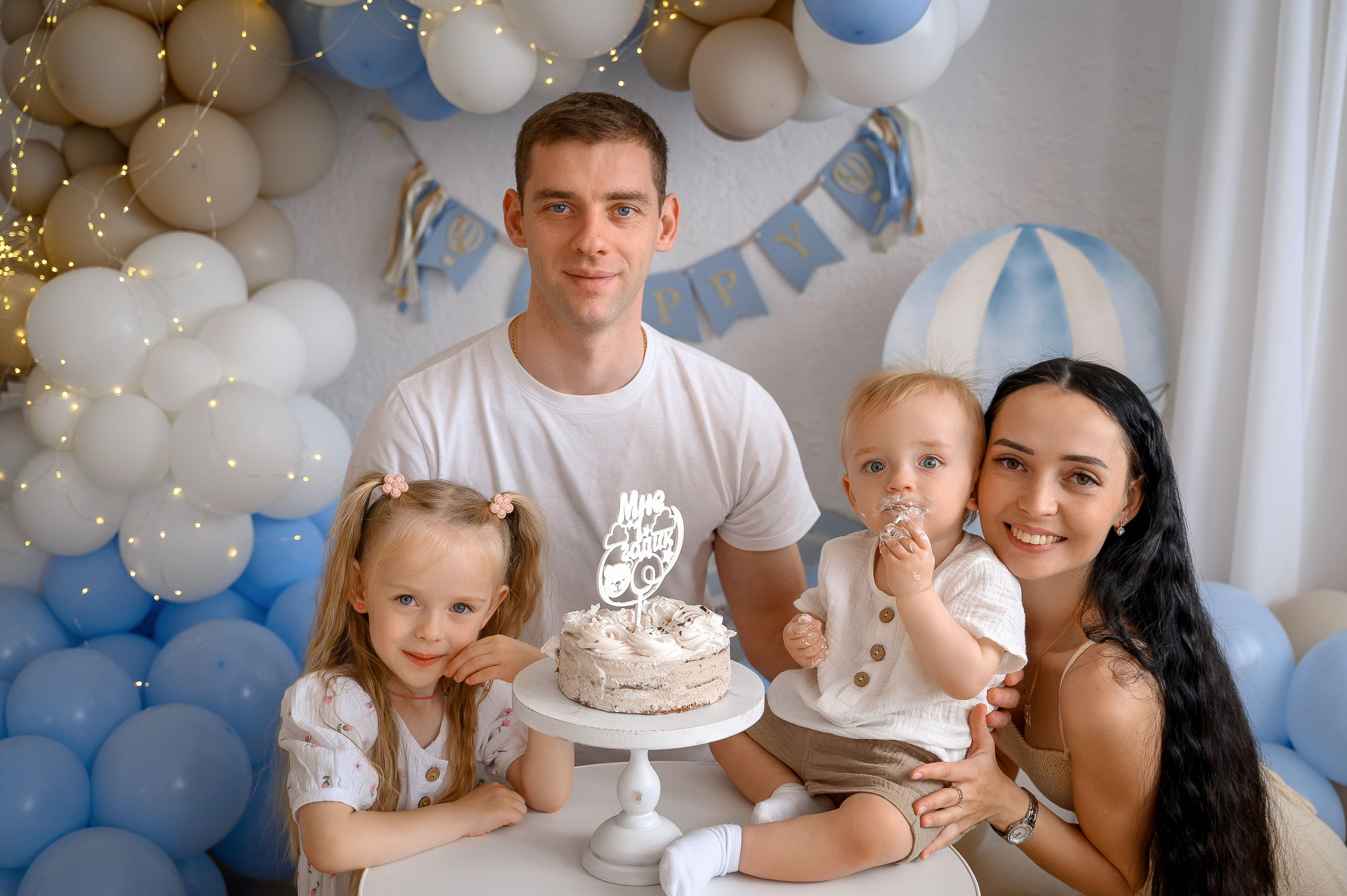 Годовасики)). Фотограф Каменск-Уральский Алена Обвинцева (фото новорожденных, в ожид