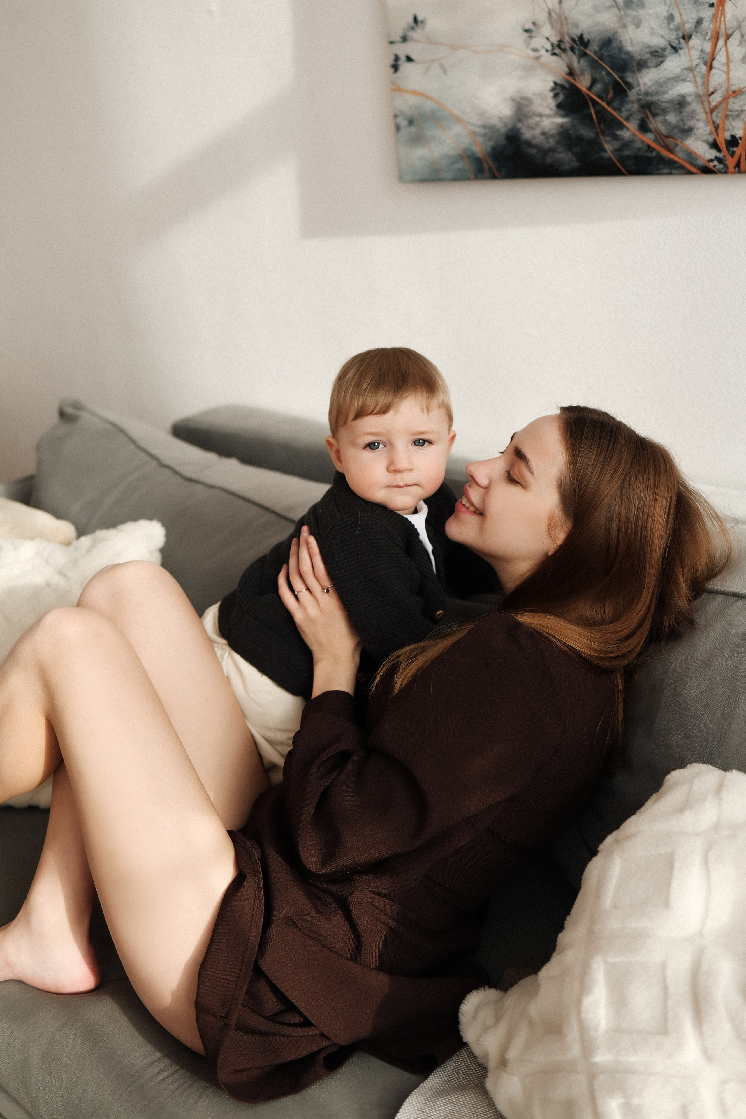 Мама и малыш. Семейный и lovestory фотограф в Москве Светлана Коняхина