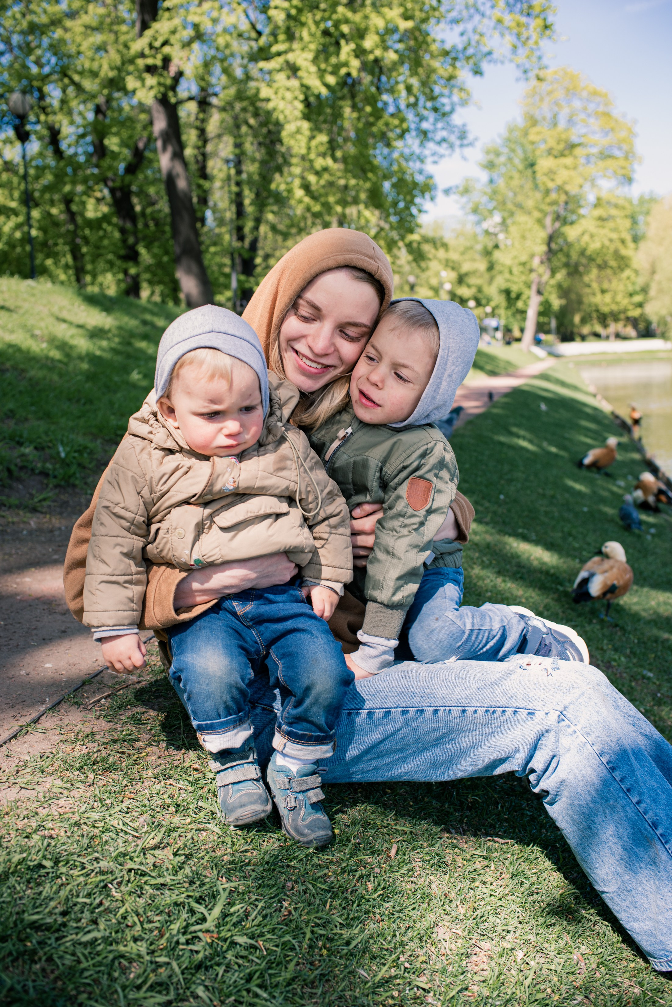 Прогулка в Екатерининском парке. Семейный фотограф в Москве Анна Коропова