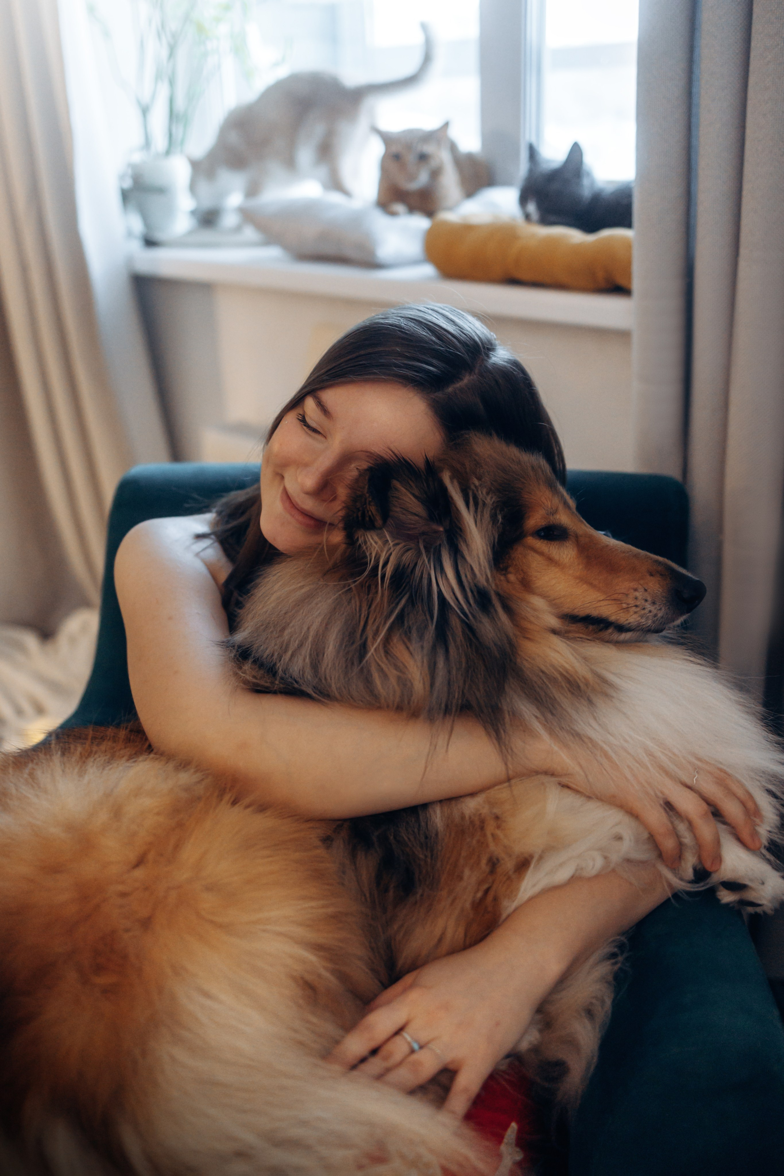 Юлиана, Элли и Райан. YULA KOLESOVA | Фотограф — Анималист | Художник | Тюмень