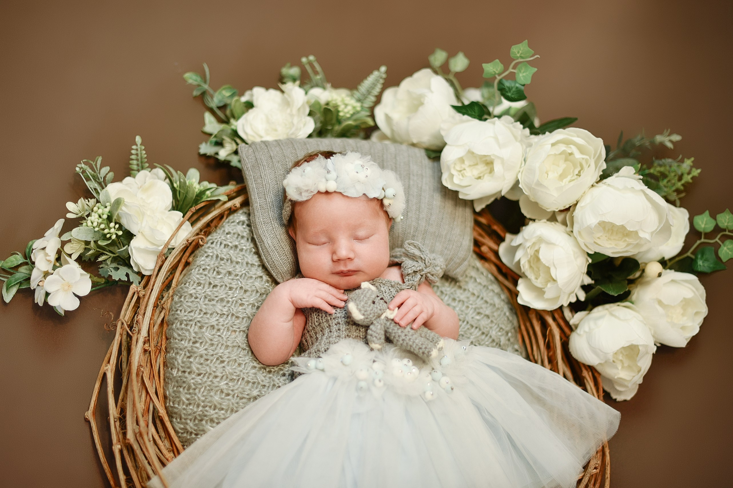 Машенька 18 дней. Фотограф беременности и новорожденных малышей Анастасия Никитина