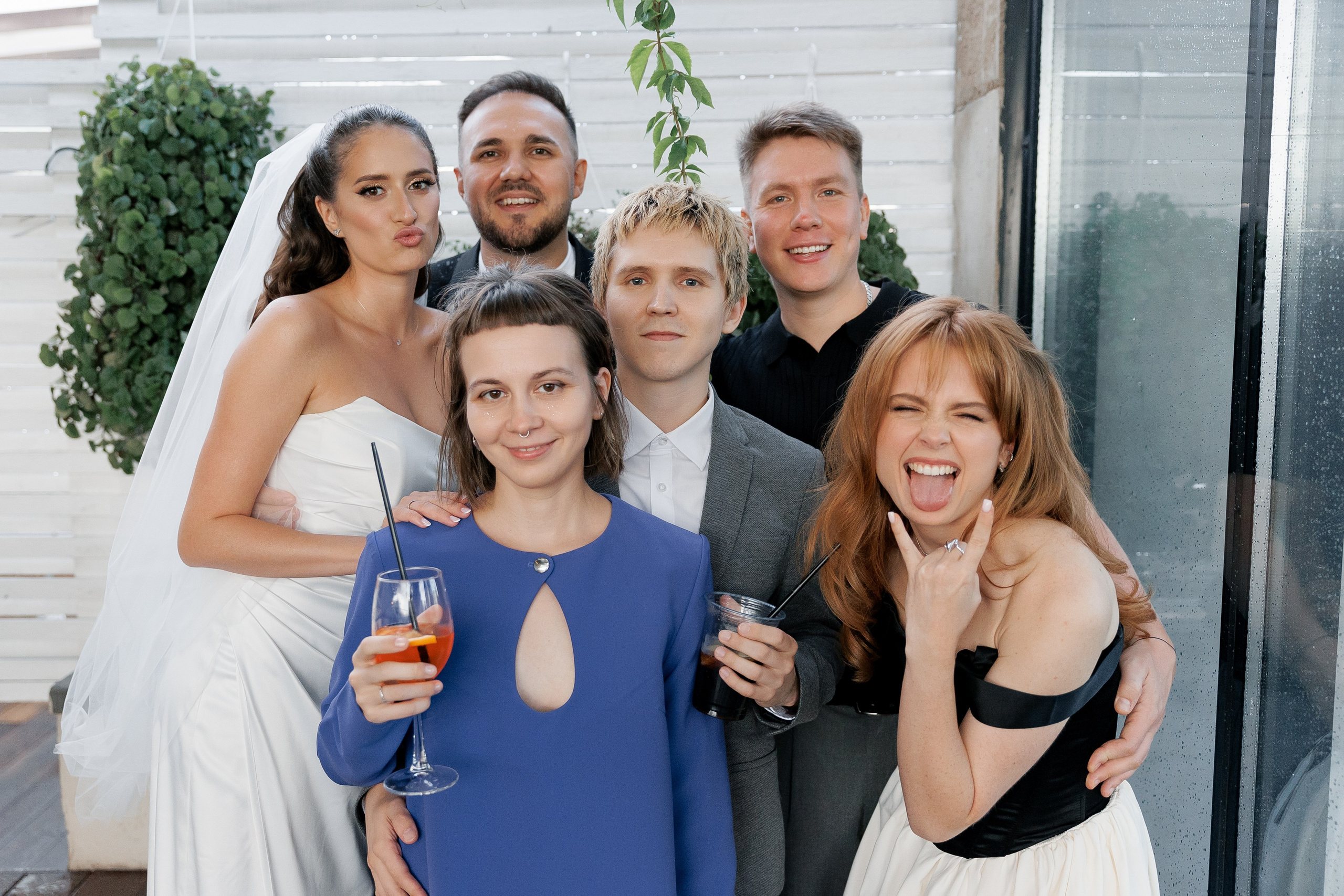 Свадебная вечеринка лофт Телескоп. Свадебный фотограф Домодедово Москва Катерина Алехина