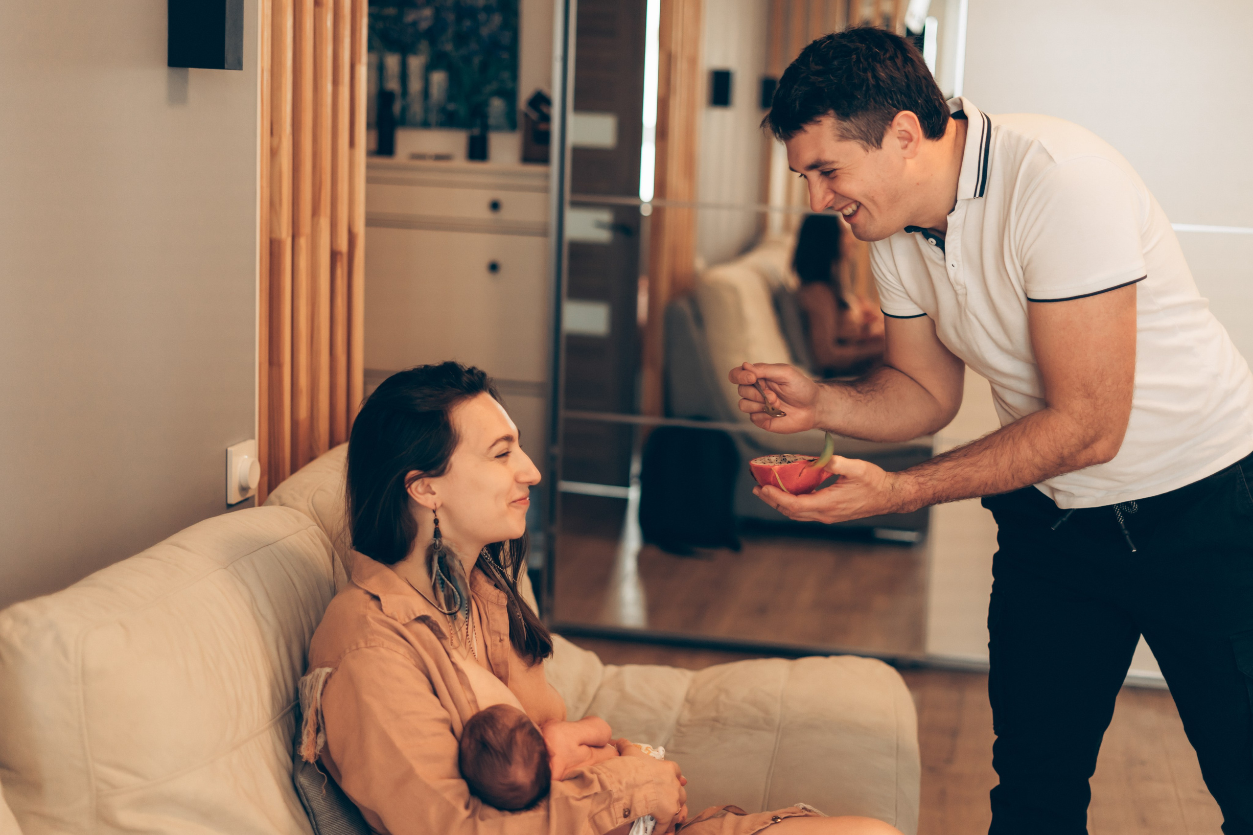 Воскресное утро семьи Алин. Семейный фотограф в Томске Зарина Азизбаева