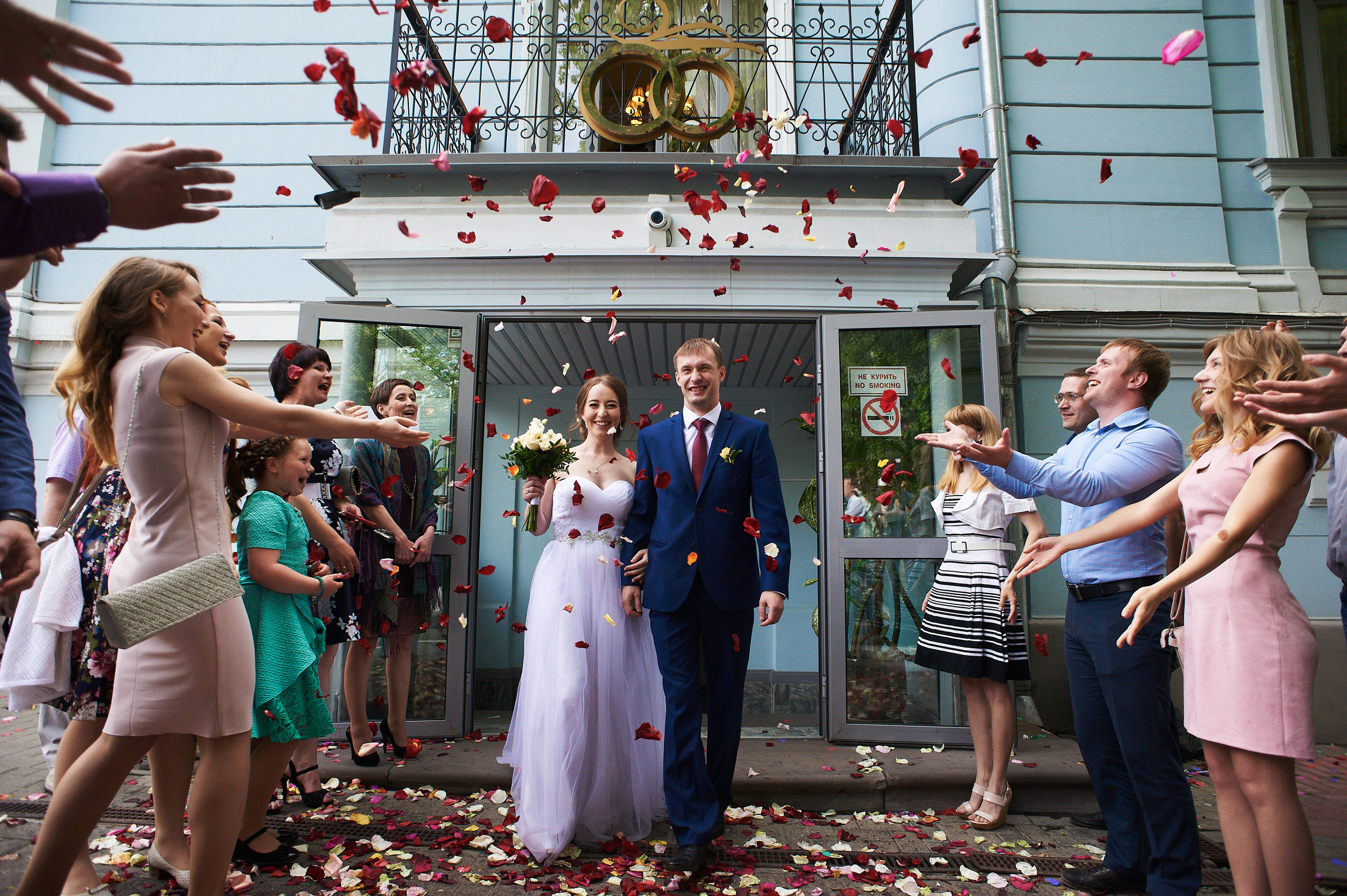 Свадьба в Нижегородском дворце бракосочетания
