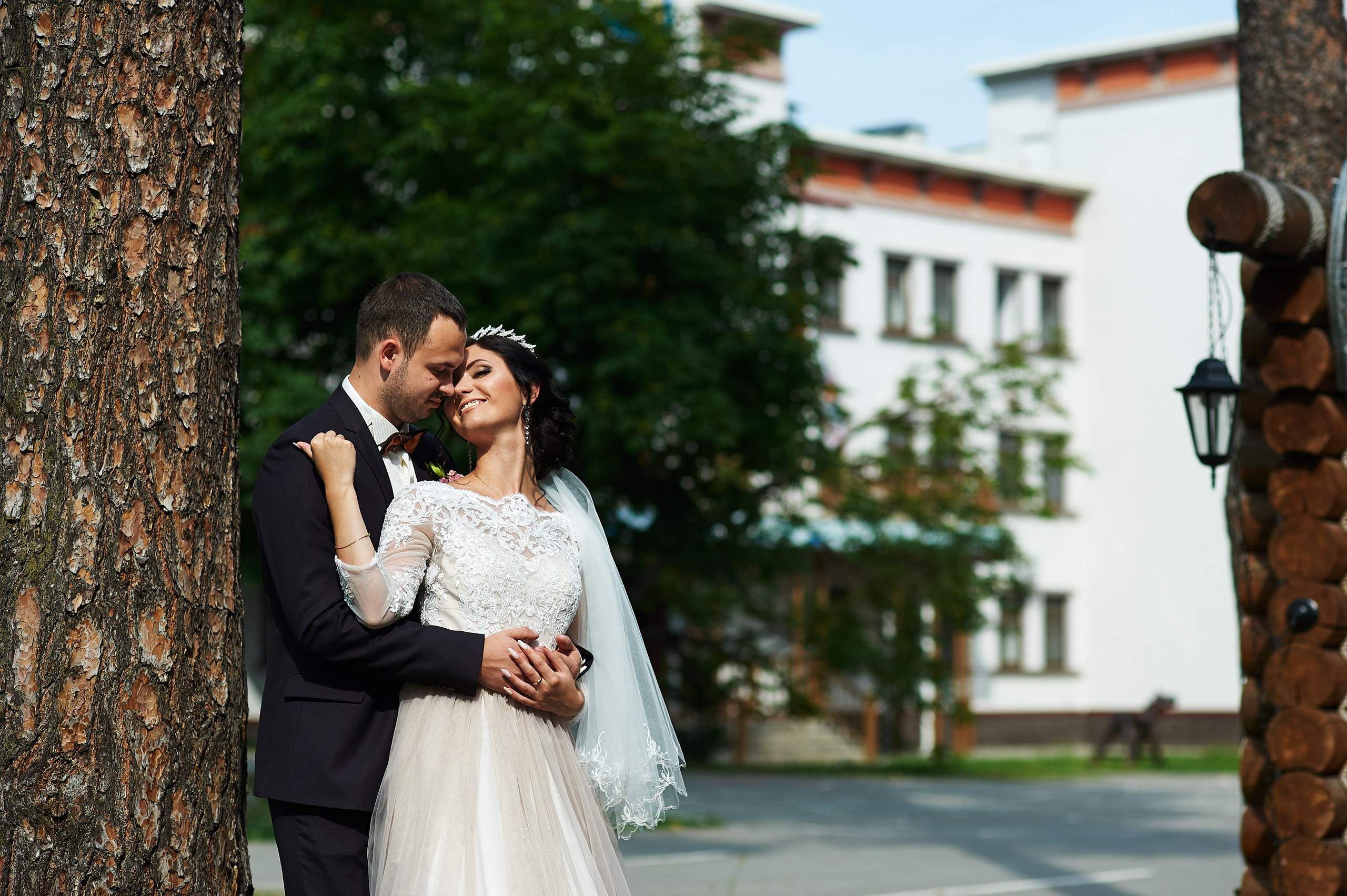 Свадебная фотосессия в дендрарии города Дзержинск