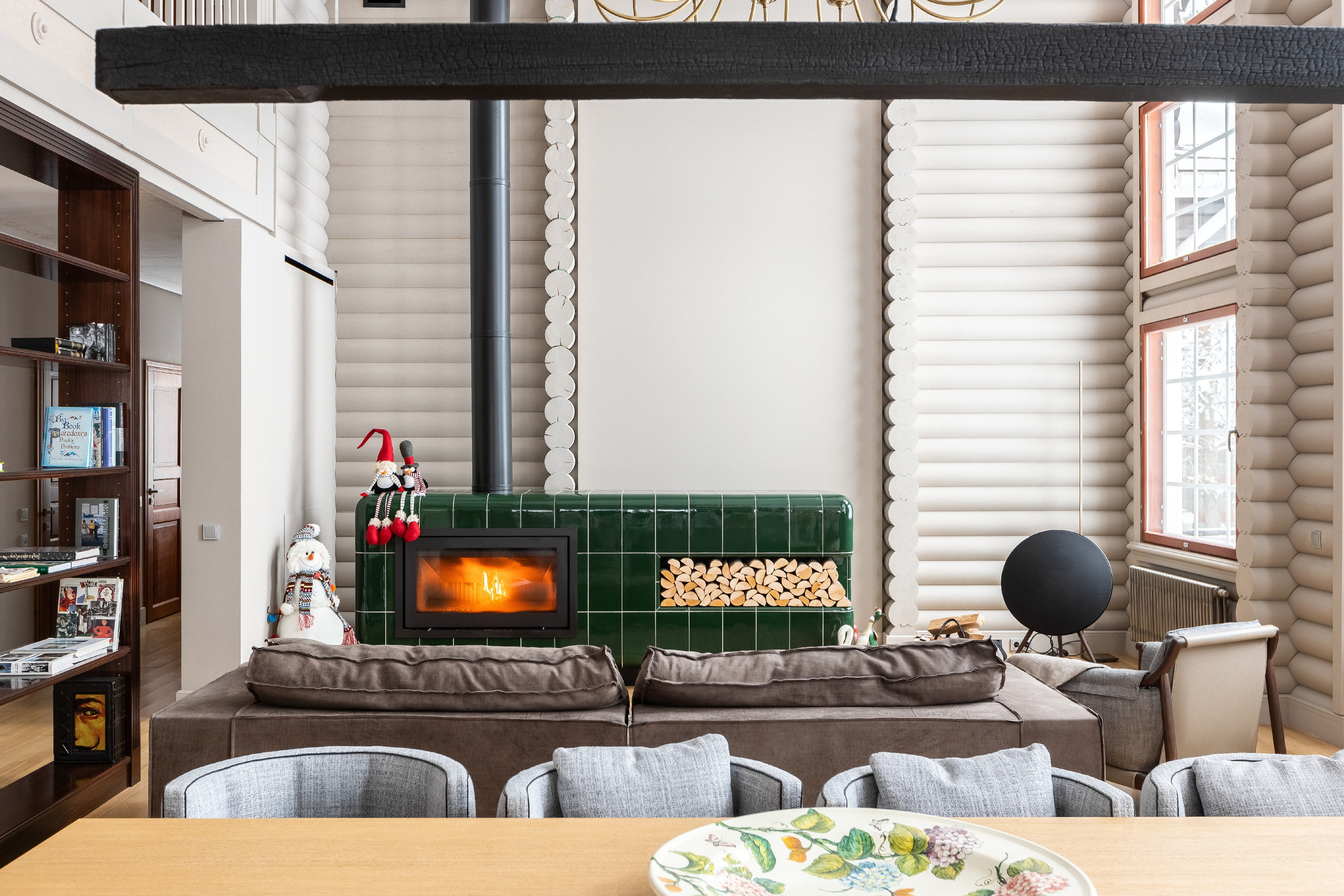 Камин от компании кимрпечь. Интерьерный фотограф в Москве Роман Потапов