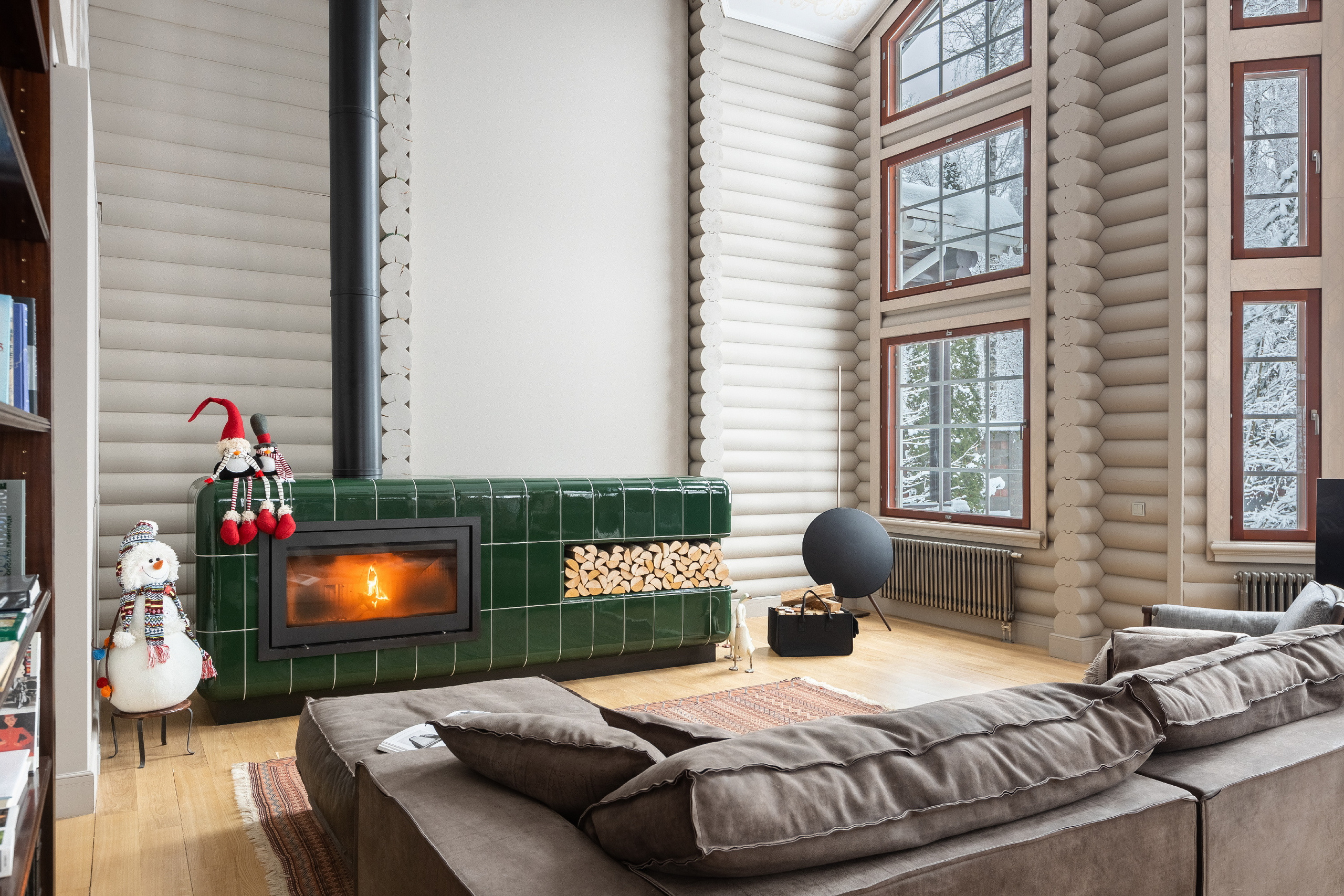 Камин от компании кимрпечь. Интерьерный фотограф в Москве Роман Потапов