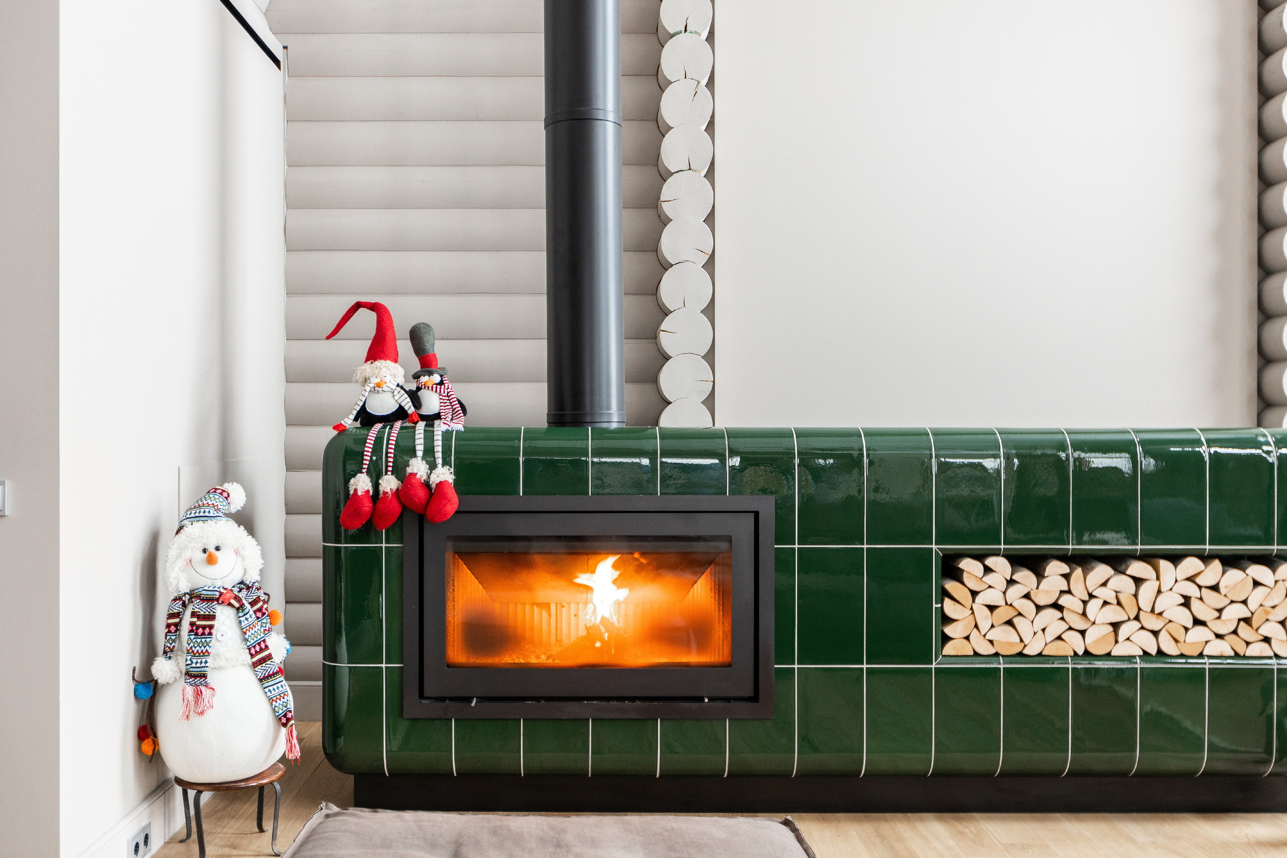 Камин от компании кимрпечь. Интерьерный фотограф в Москве Роман Потапов