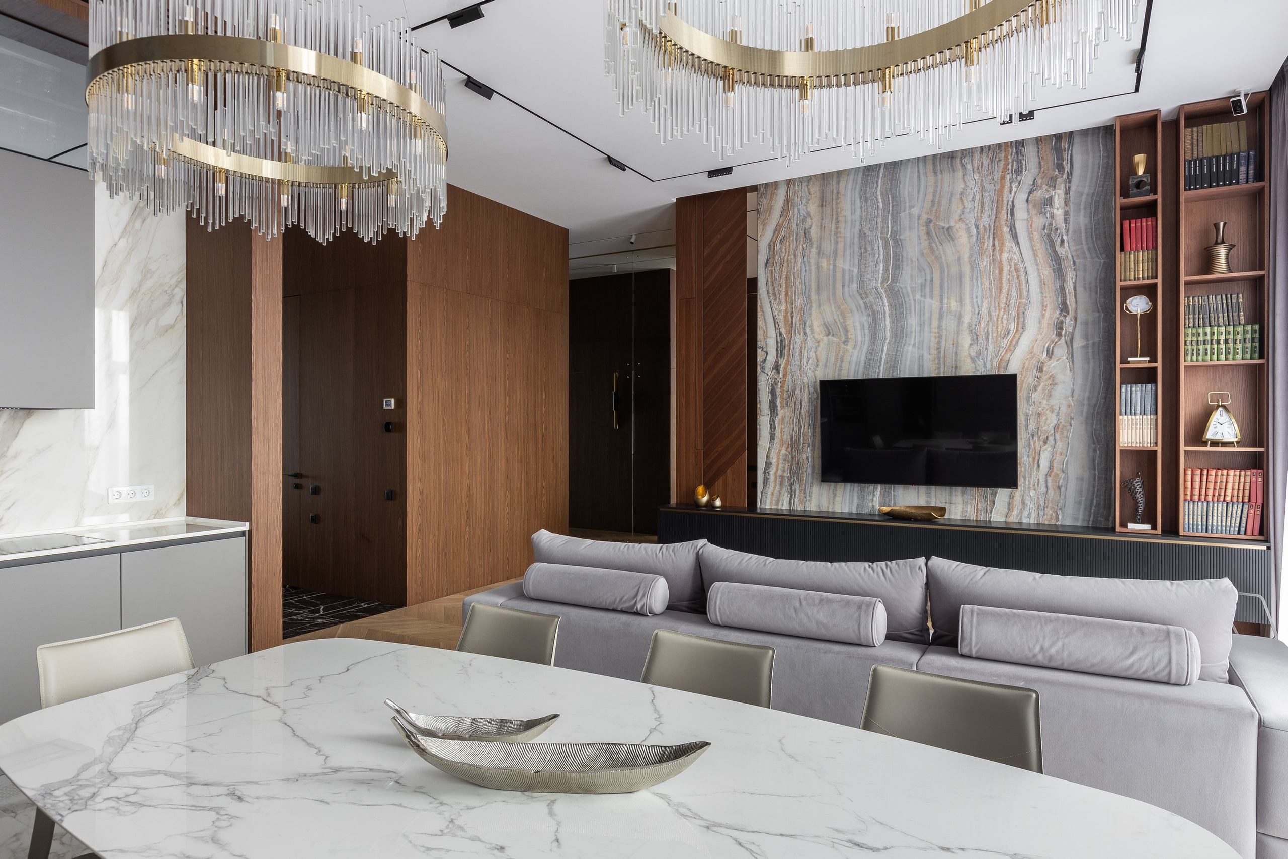 Фотосъемка законченного проекта для дизайн бюро. Интерьерный фотограф в Москве Роман Потапов