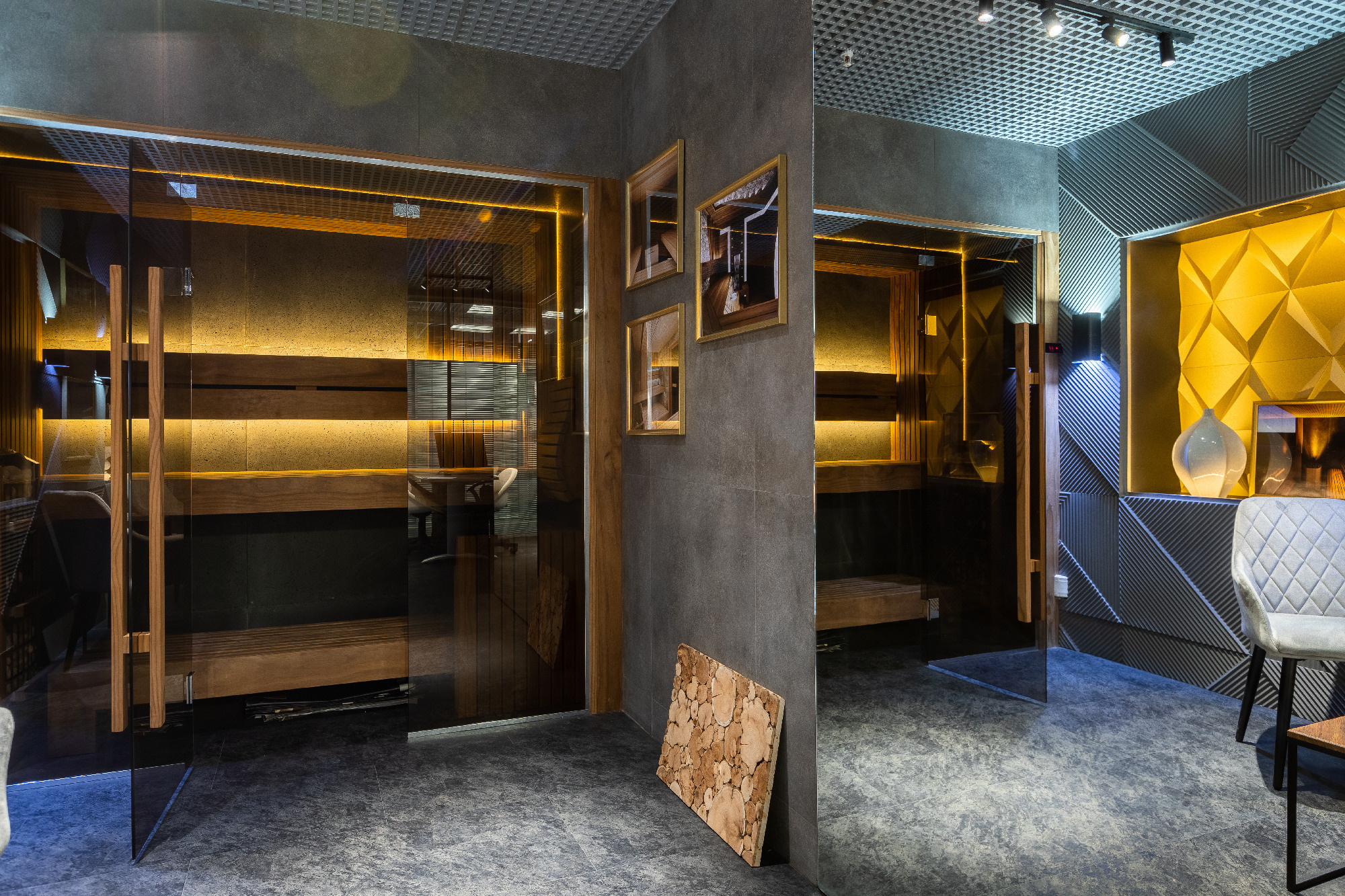 Интерьерная фотоСъемка шоурума компании МБ Саун в Москве. Интерьерный фотограф в Москве Роман Потапов