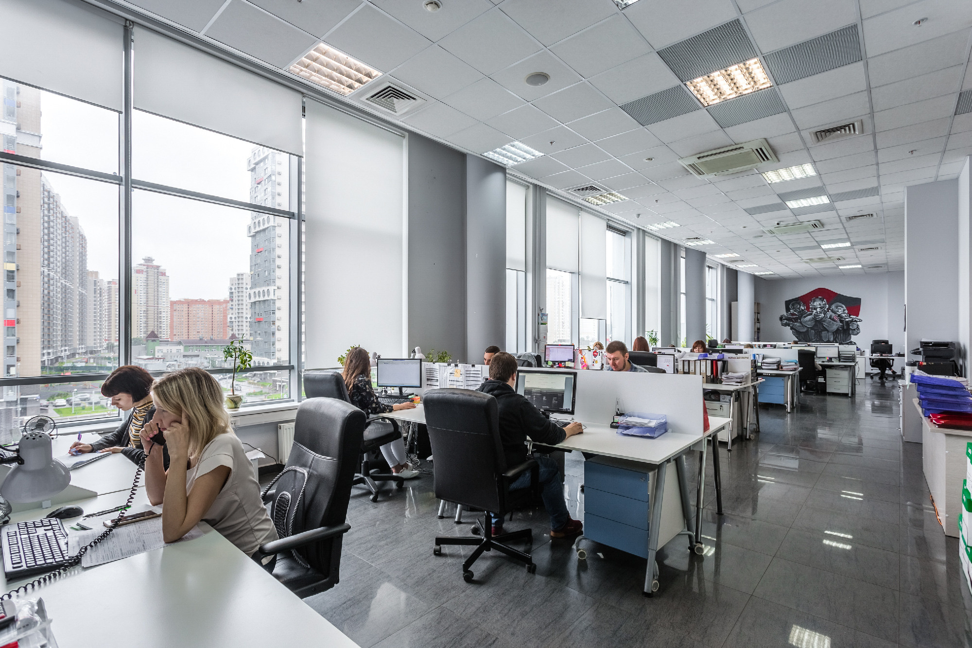 Фотосъемка офисных помещений. Интерьерный фотограф в Москве Роман Потапов