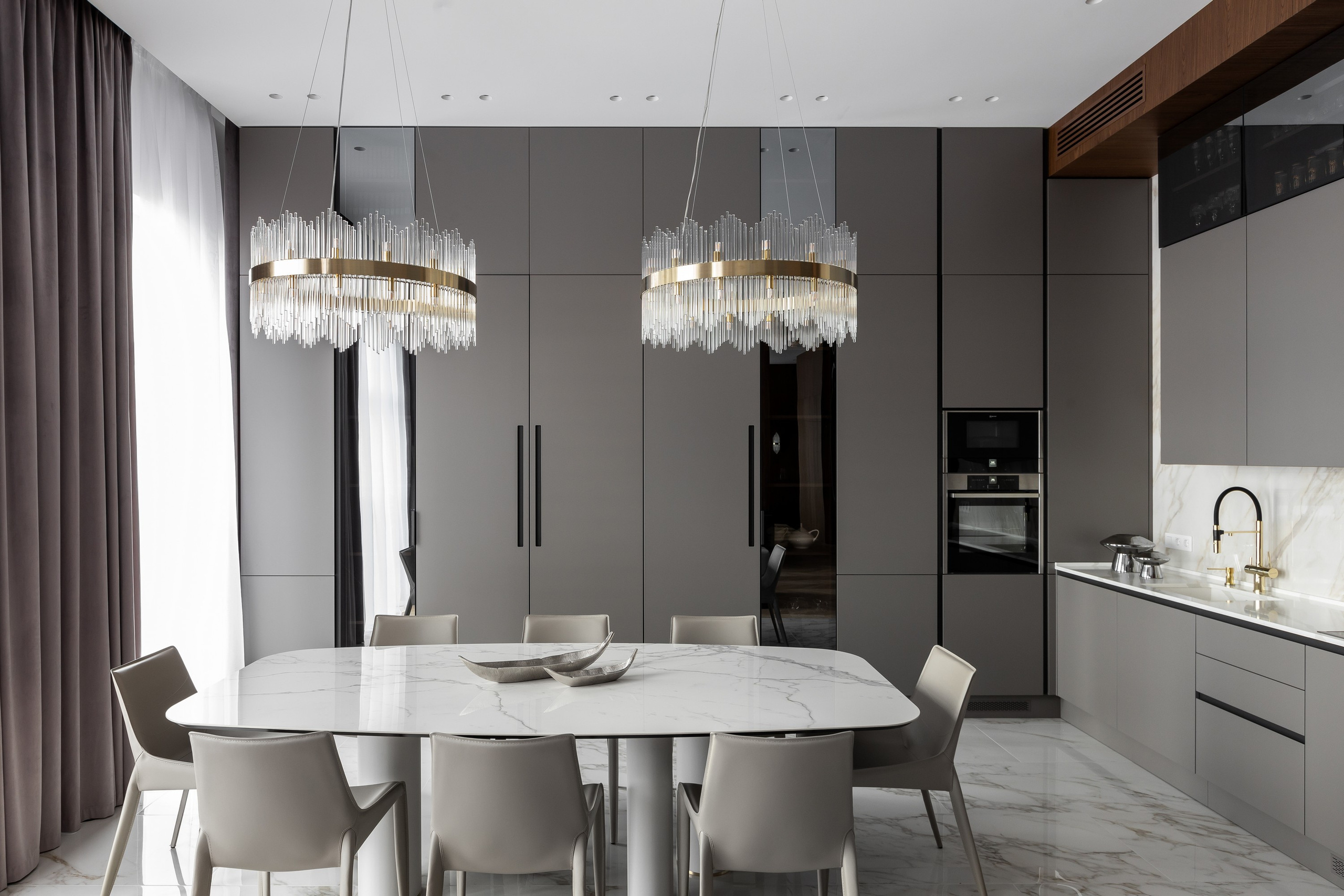 Фотосъемка законченного проекта для дизайн бюро. Интерьерный фотограф в Москве Роман Потапов