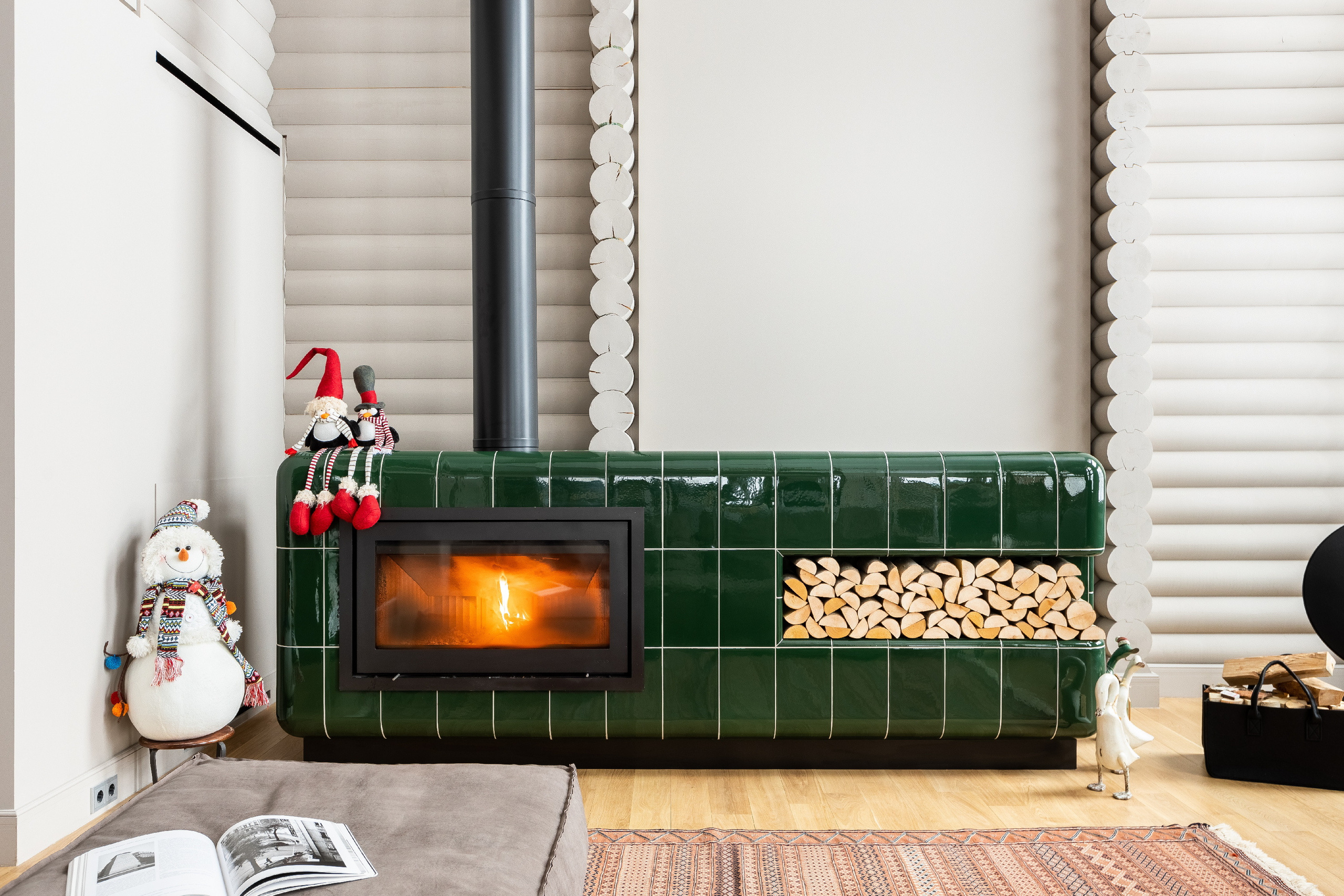 Камин от компании кимрпечь. Интерьерный фотограф в Москве Роман Потапов