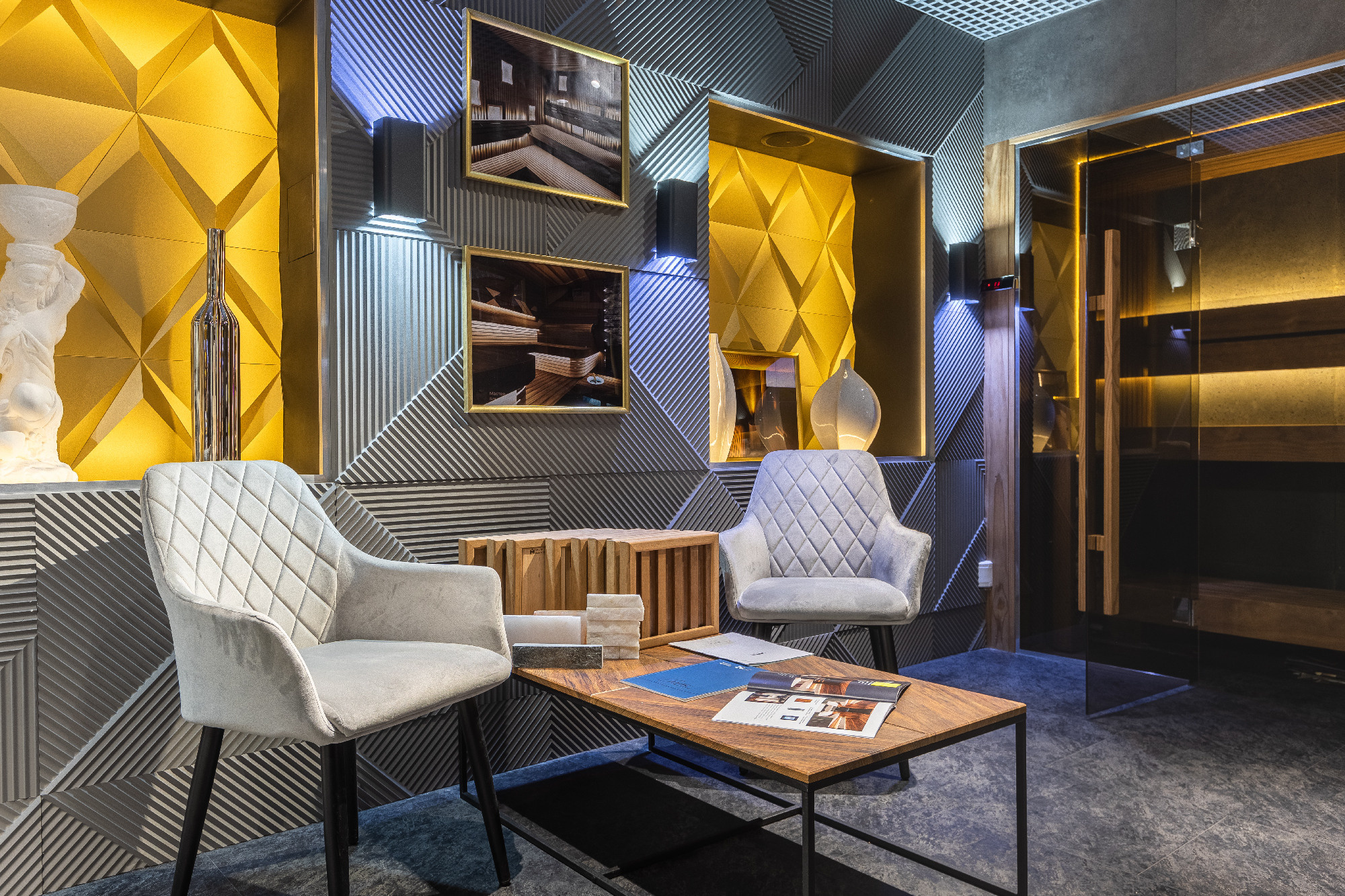 Интерьерная фотоСъемка шоурума компании МБ Саун в Москве. Интерьерный фотограф в Москве Роман Потапов