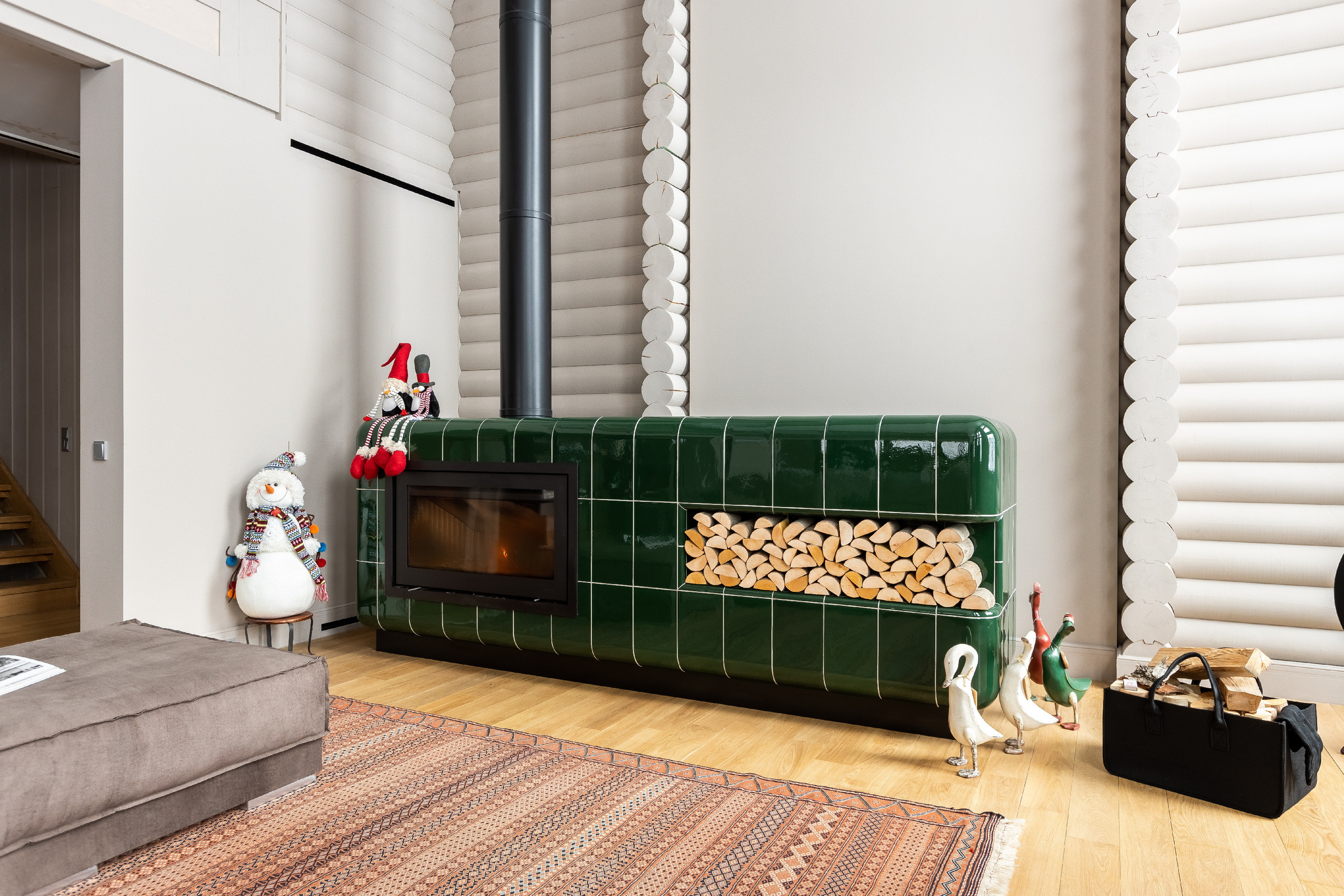 Камин от компании кимрпечь. Интерьерный фотограф в Москве Роман Потапов