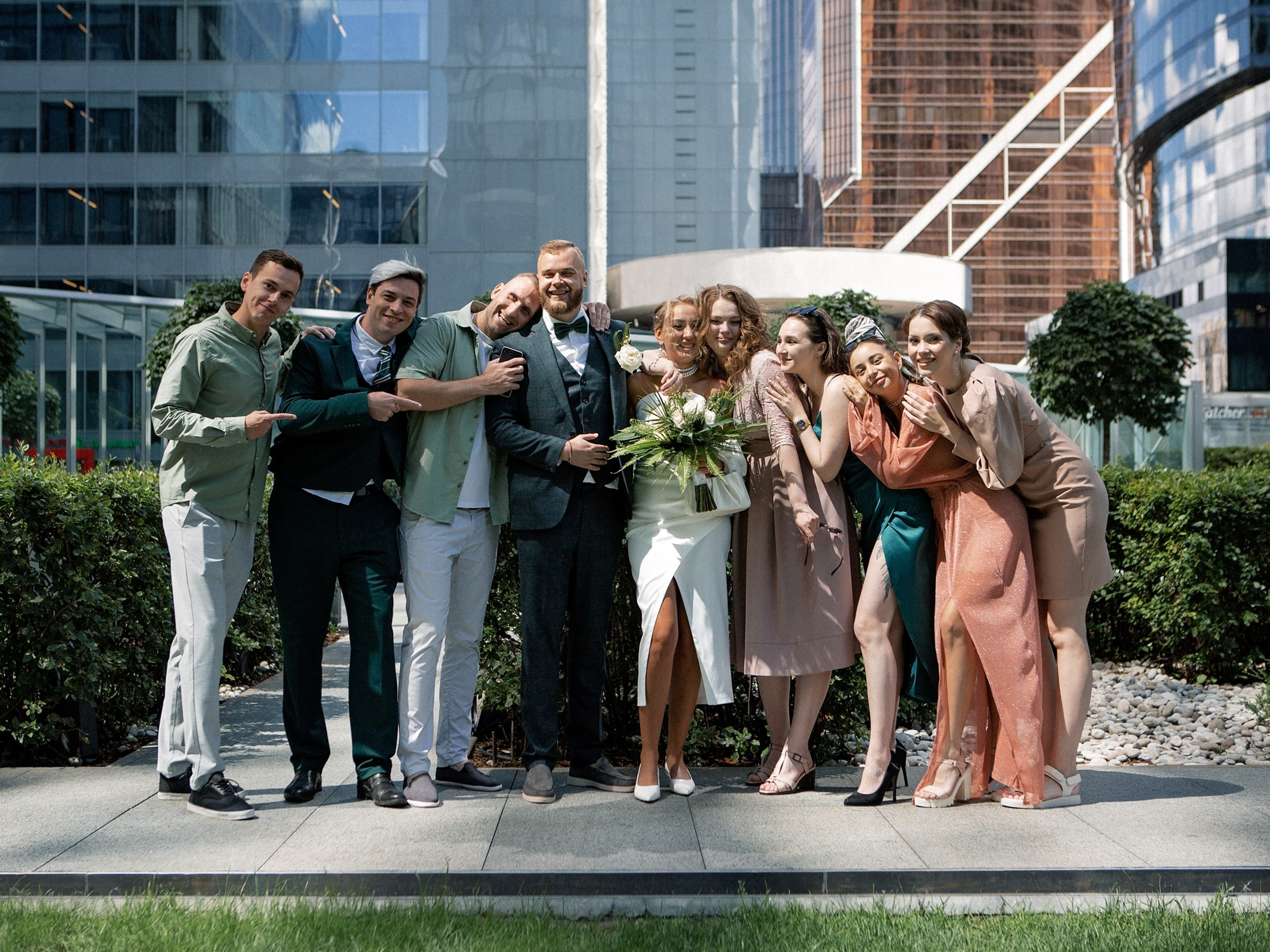 Свадьба с гостями. Свадебный и портретный фотограф Москва