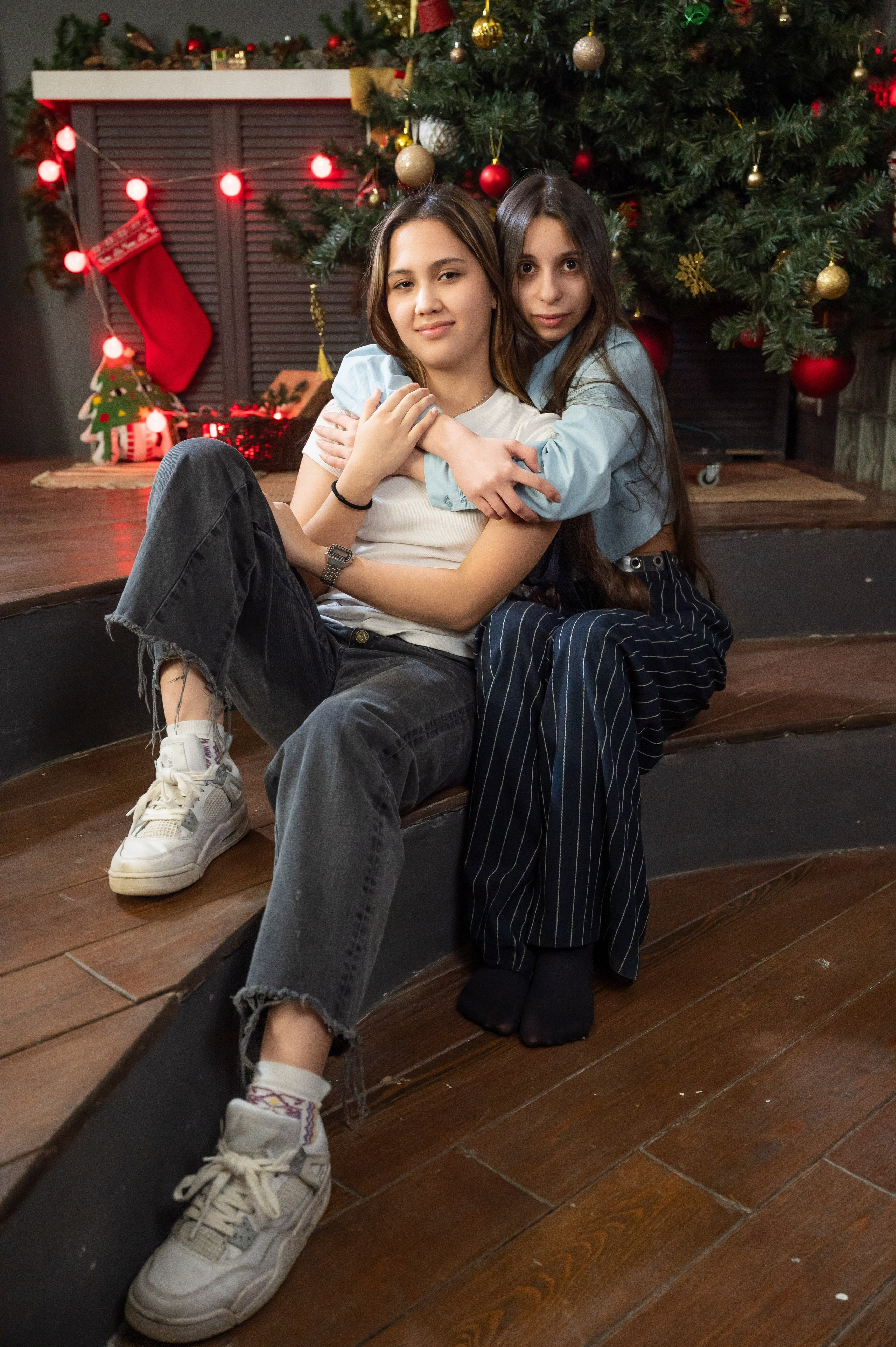 Школьникам. Антон и Татьяна Денисенко