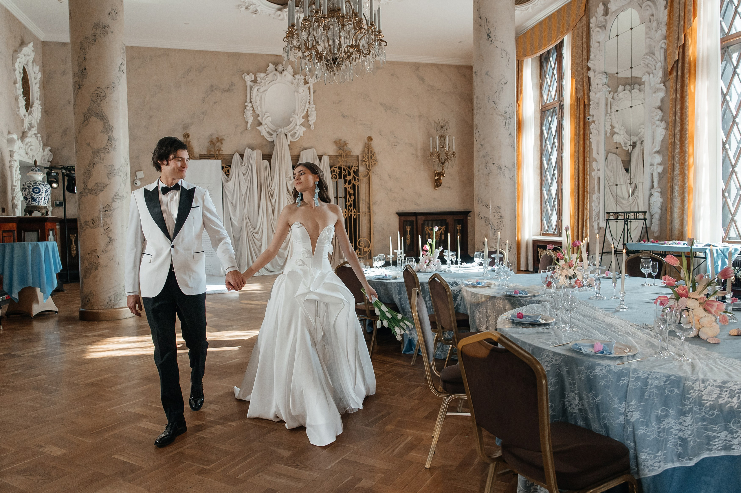выездная церемония регистрация брака в отеле HILTON MOSCOW LENINGRADSKAYA