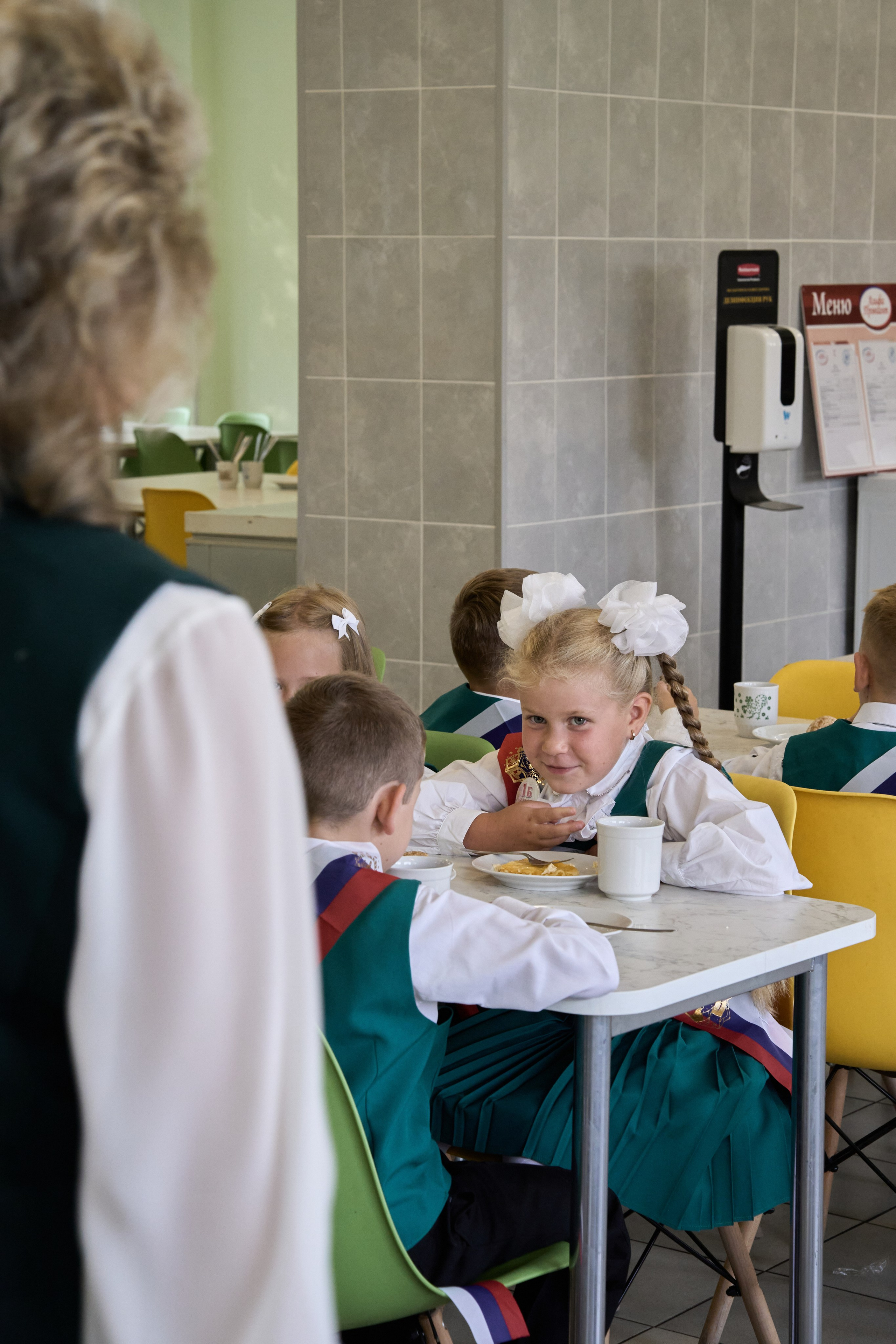 Школьная линейка. 1«Б». Фотограф в Санкт-Петербурге Настя Атом
