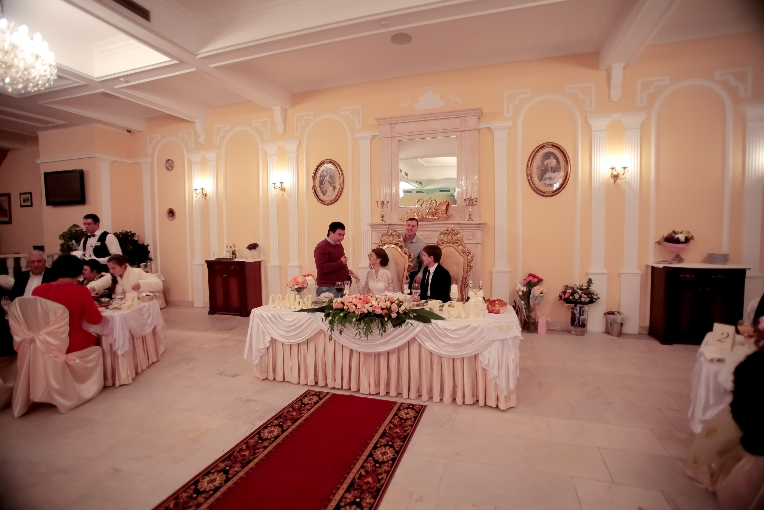 Банкет/Banquet. Максим Матвийченко и Виктория Басова профессионалы своего дела