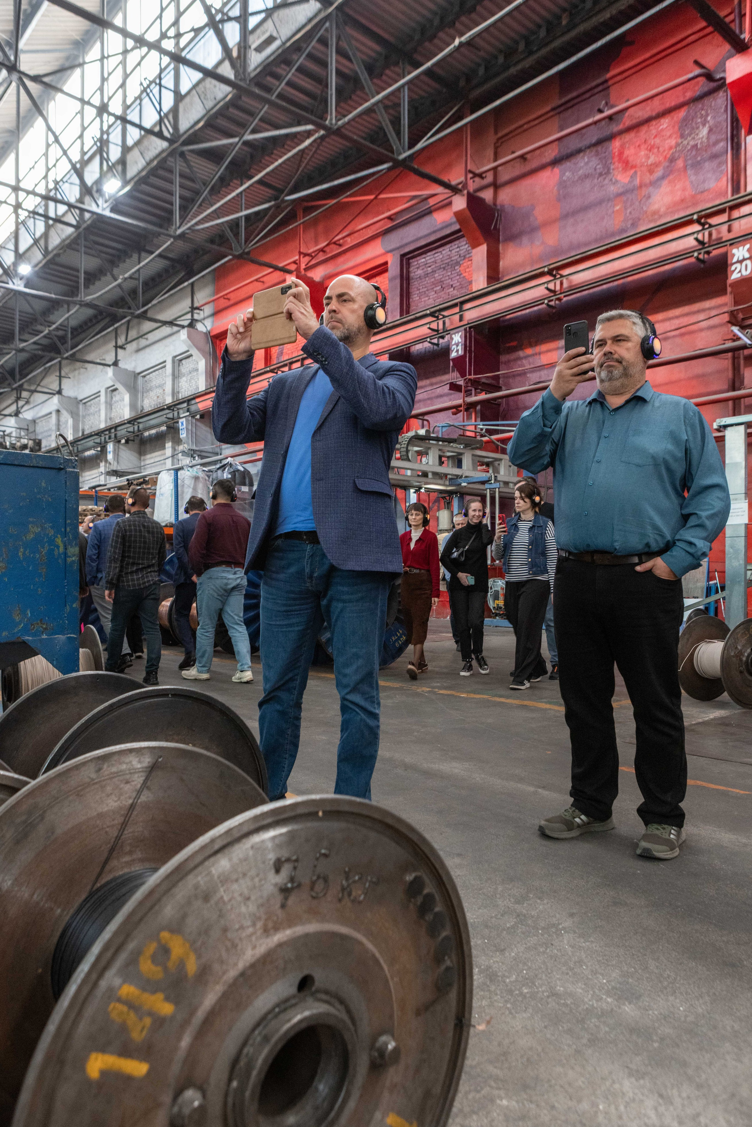 Экскурсия на завод Москабельмет. Рекламный, предметный, репортажный, семейный фотограф и художник в Москве