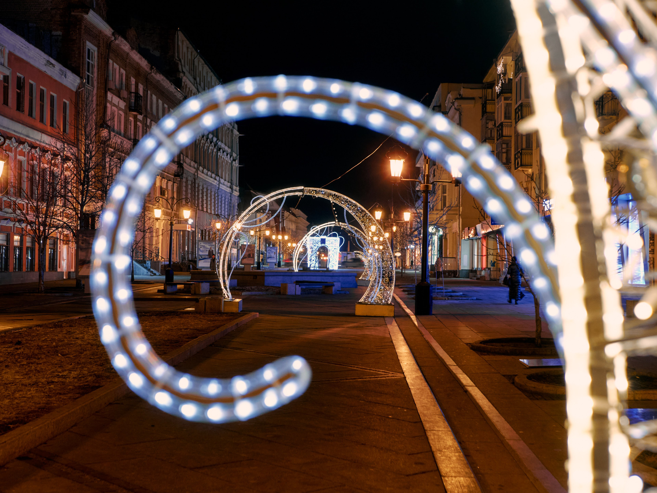 Новогодние виды Самары