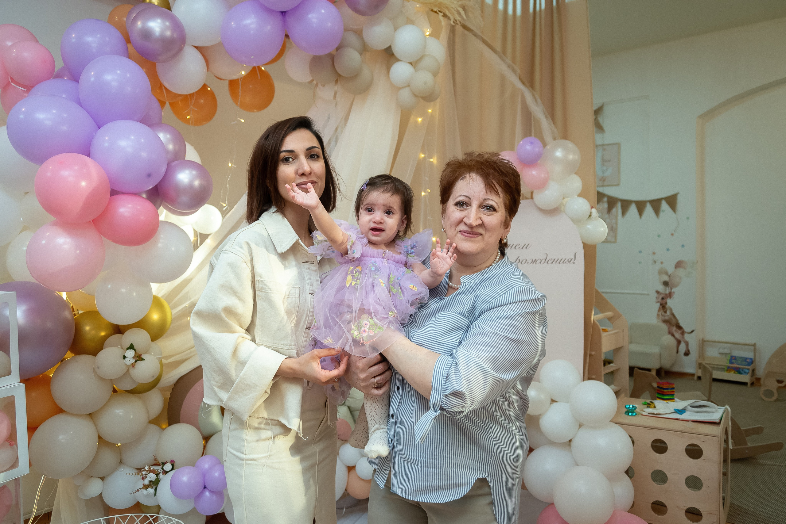 День рождения Эммы. Фотограф в Санкт-Петербурге. Диана Шкутова