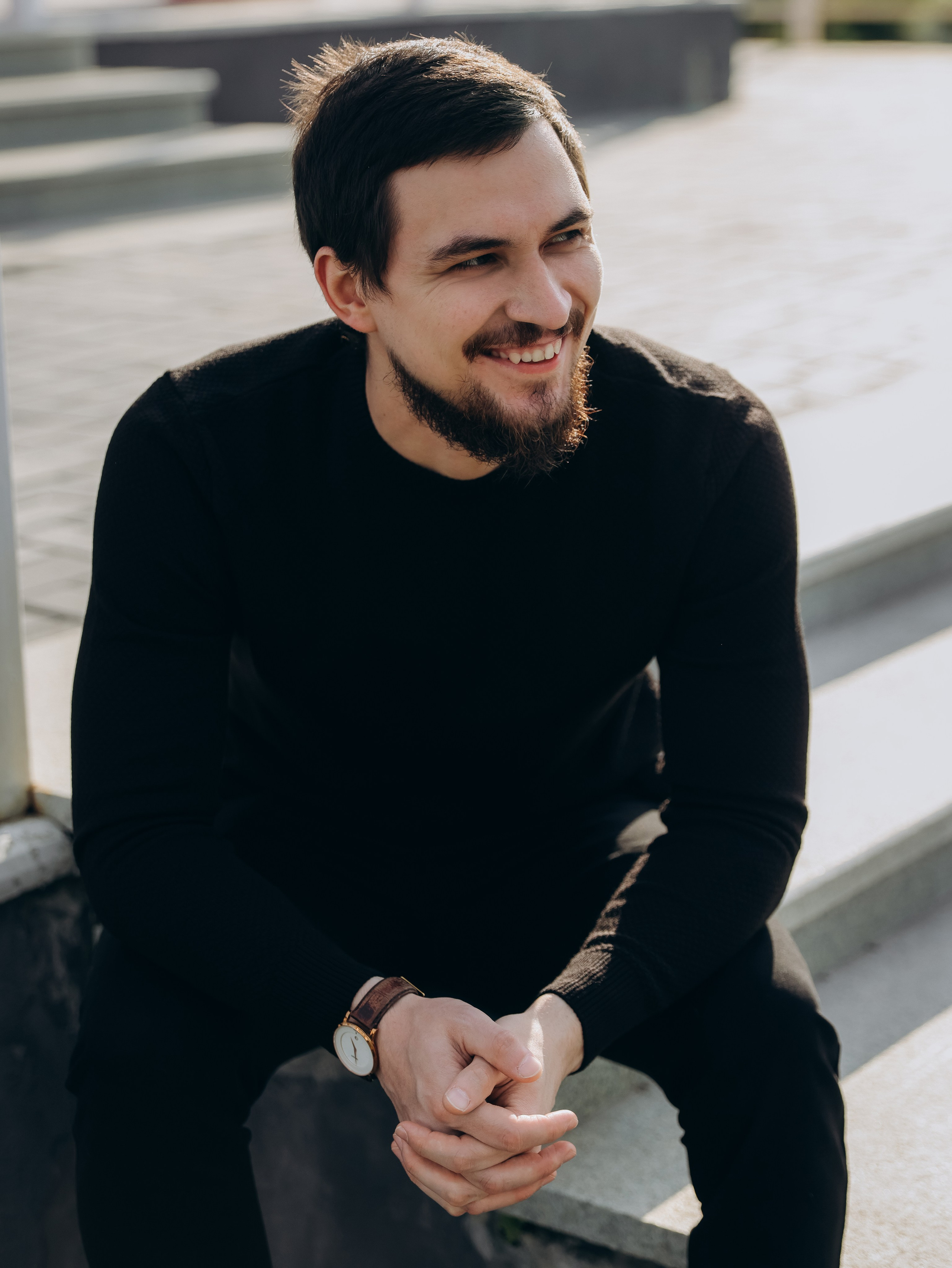 Семья в черном. Мультифотограф Динара Ахмедзянова