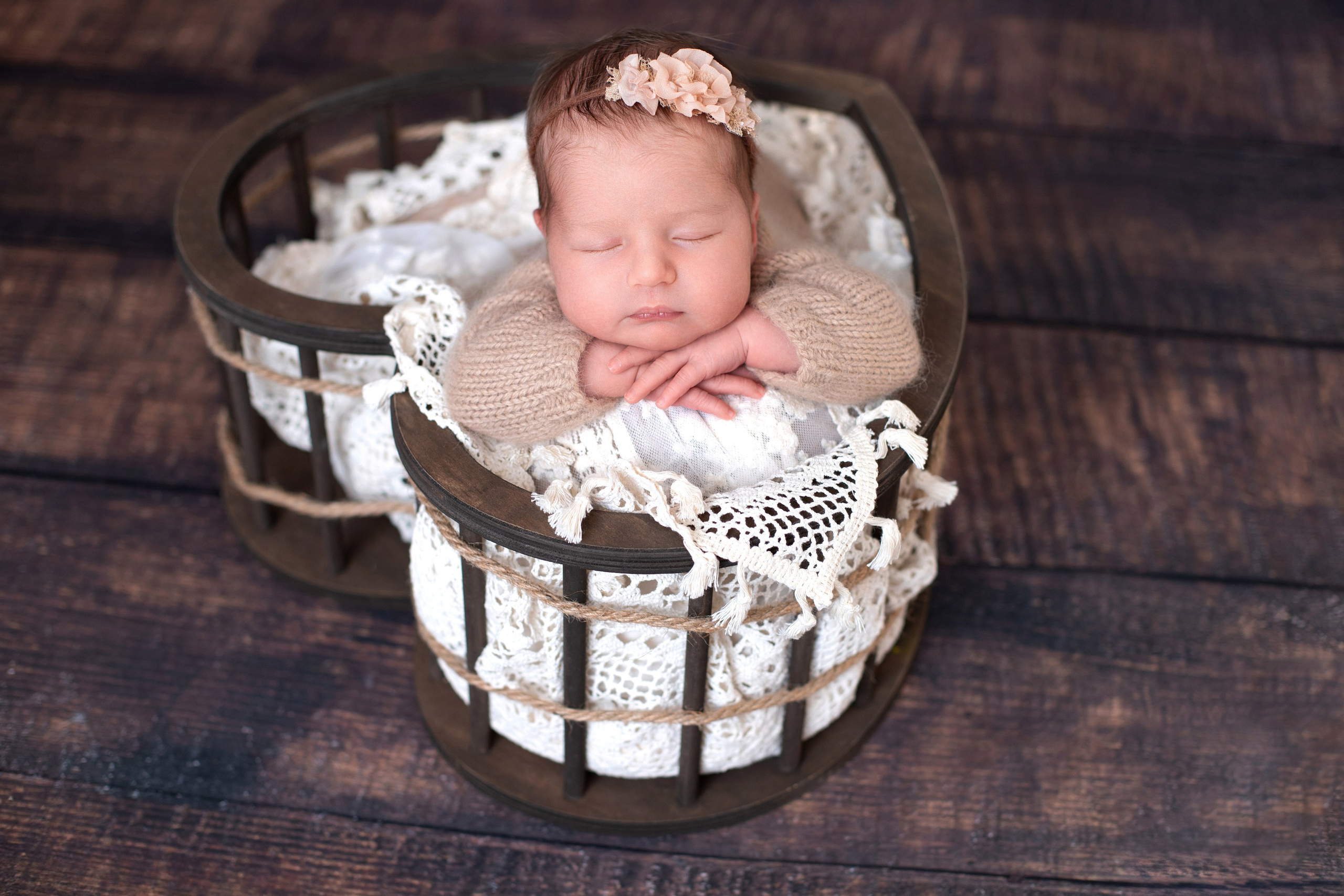 Newborn — Девочки. Фотограф новорожденных в Москве Кристина Ткач