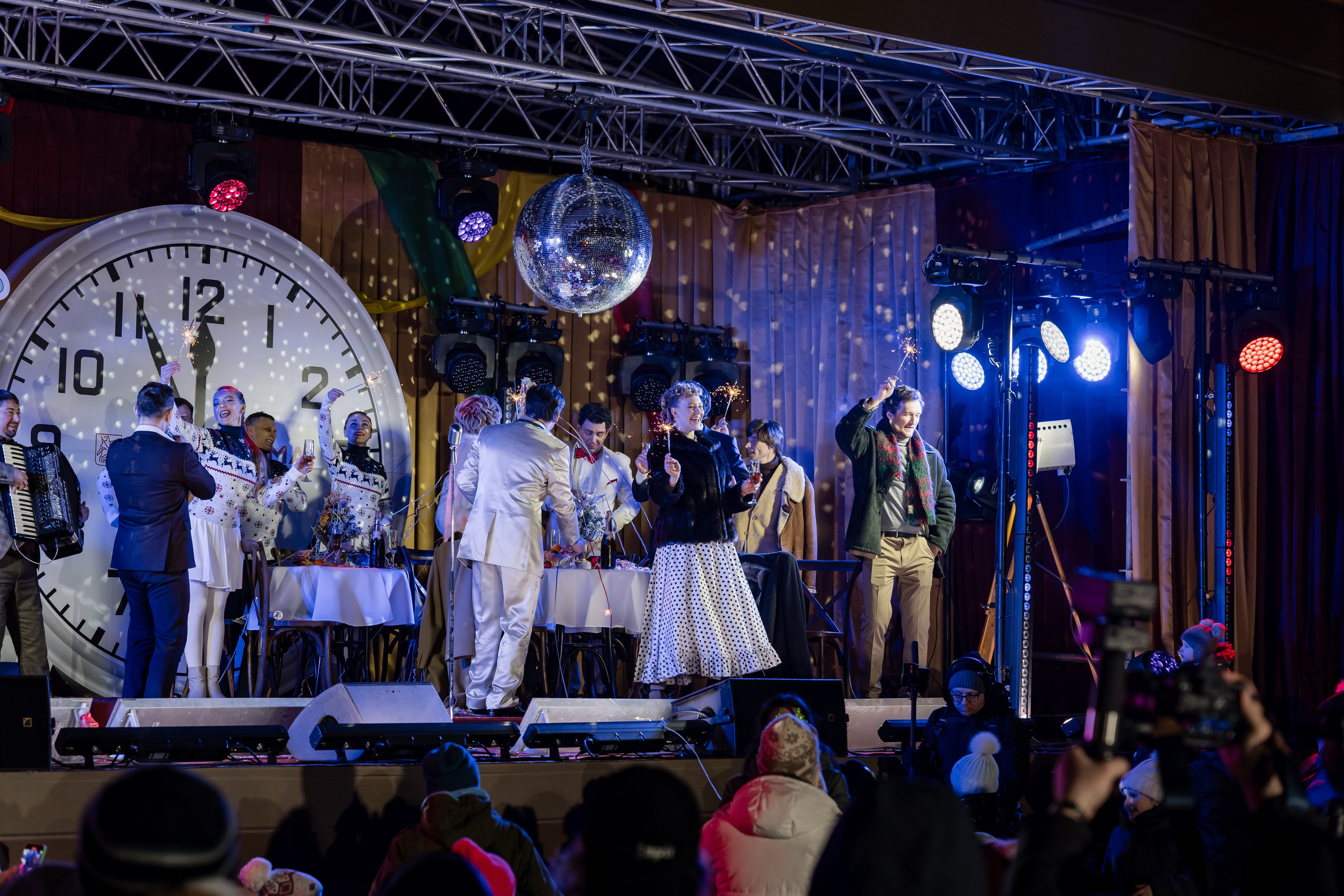 Голубой огонек. Измайловский парк. 12.01.2025