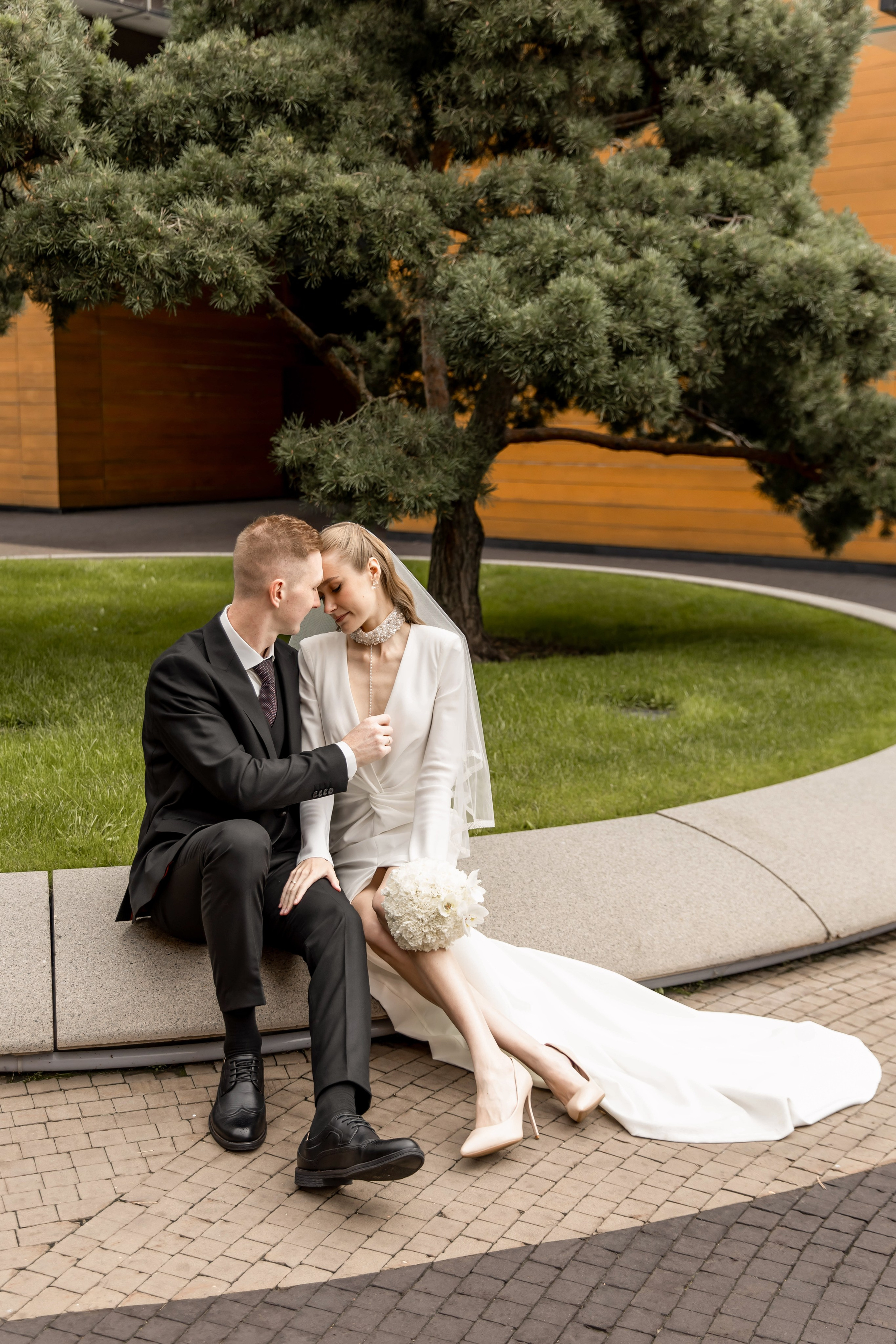 Выездная регистрация + Барвиха + банкет. Свадебный и семейный фотограф в Москве Диана Левченко