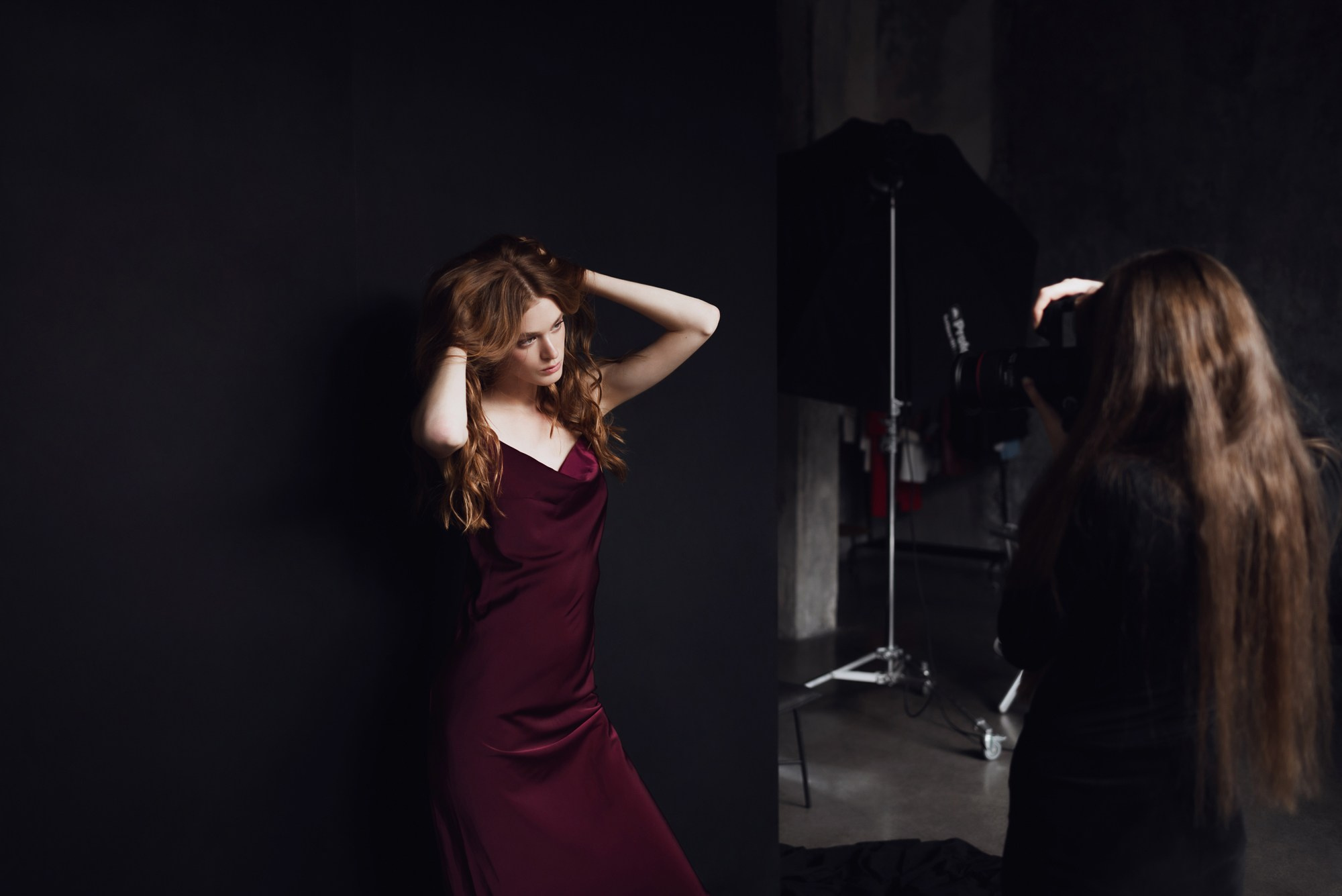 бэкстейдж съемки