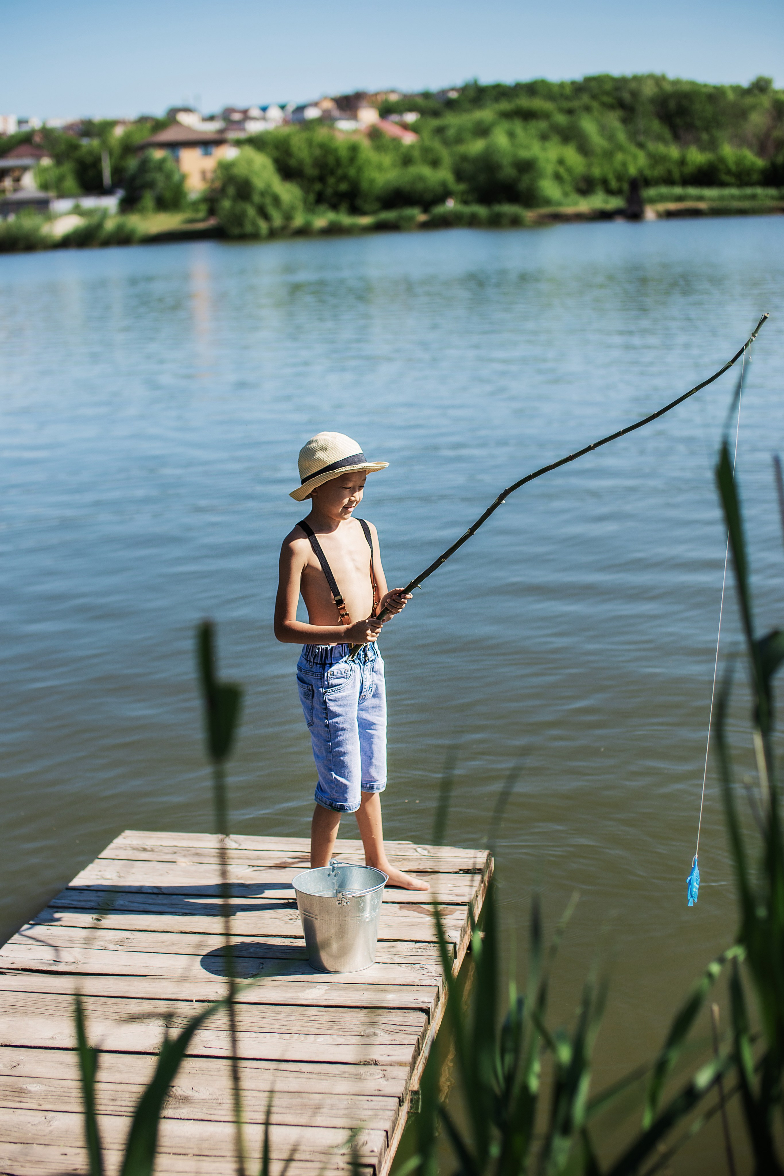 На рыбалке. Семейный фотограф в Саратове