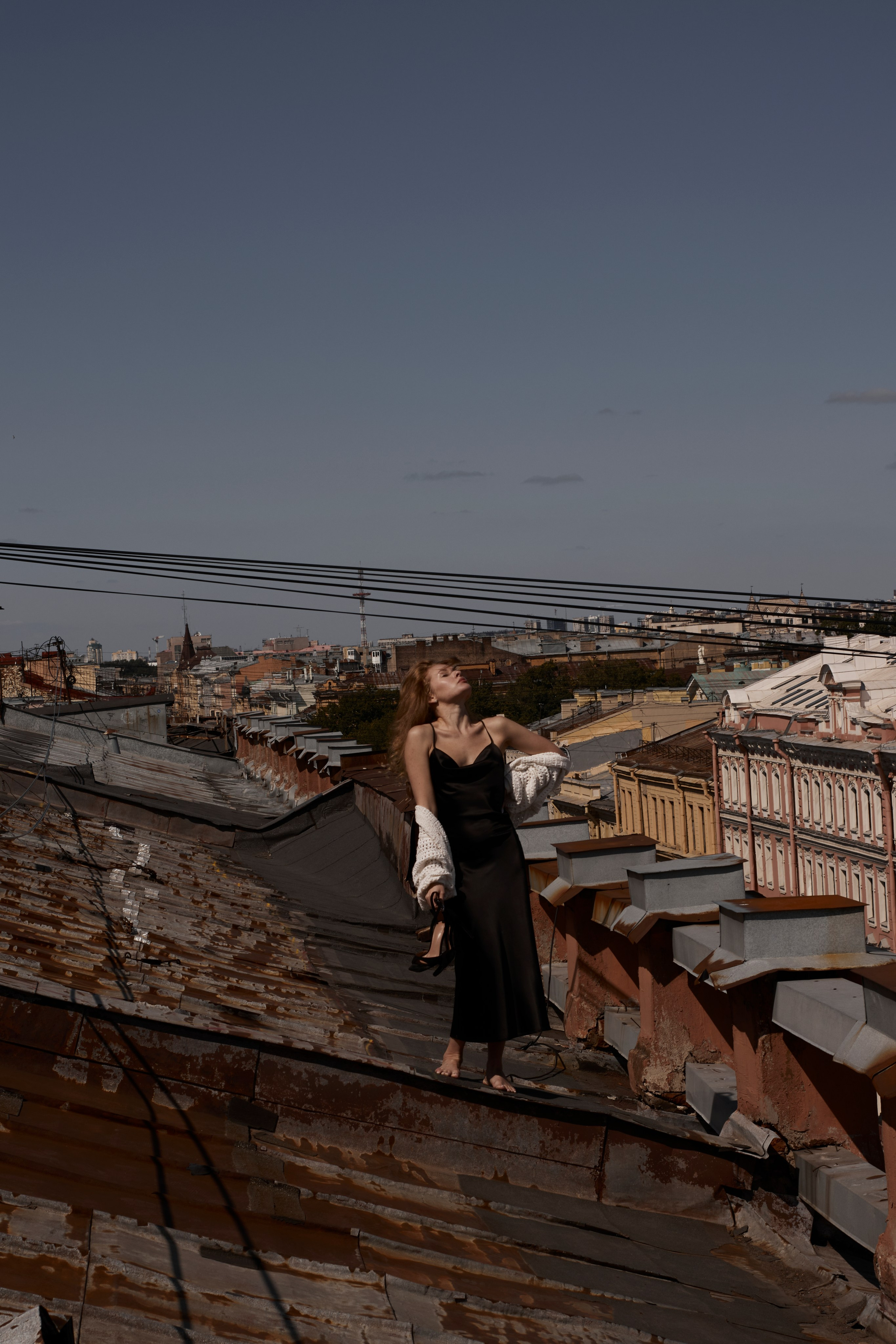 На крыше. Фотограф в Санкт-Петербурге Анна Anetprophoto (женские, семейные, лавстори и контент-съемки)