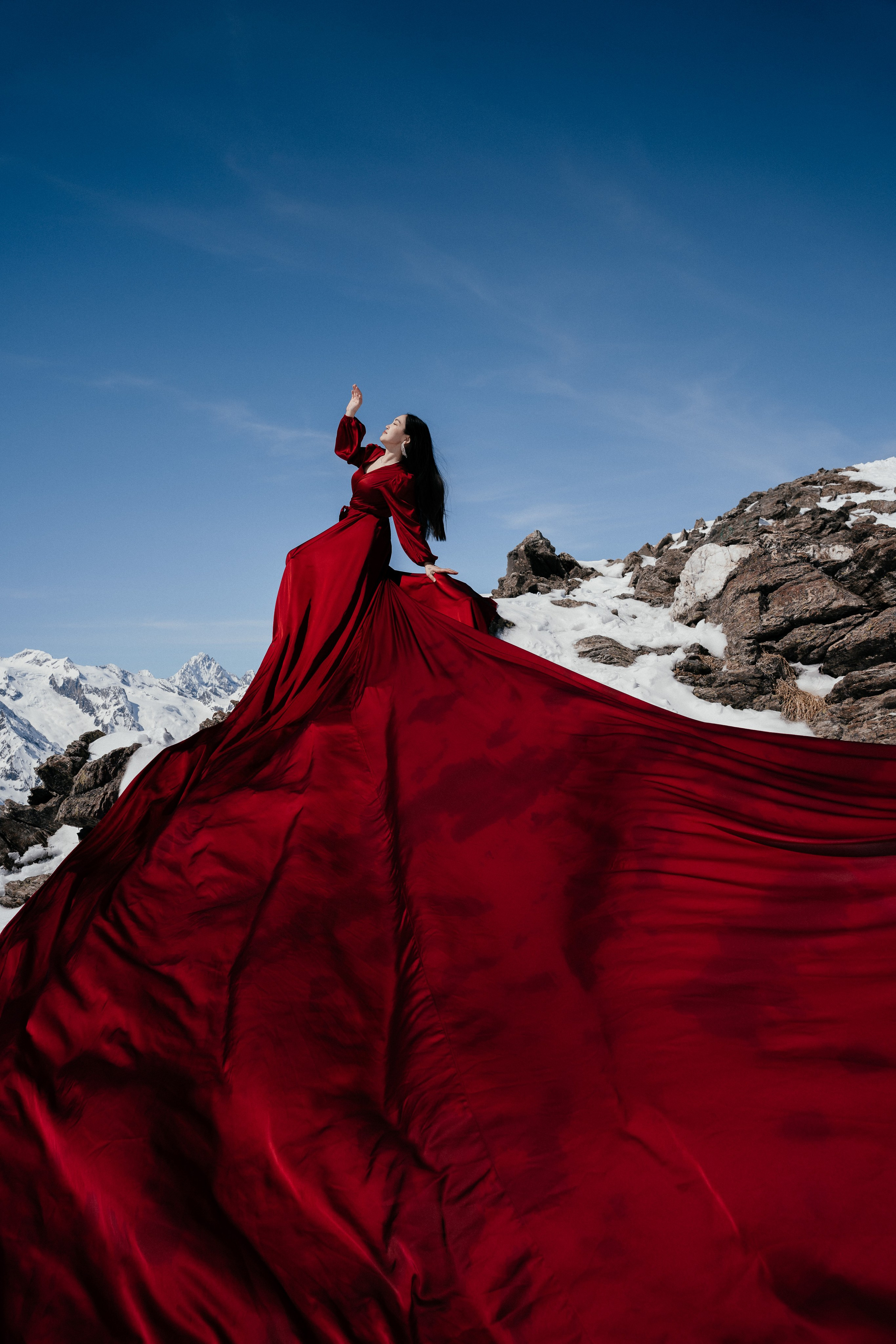 Съёмки в горах. Фотограф Диана Семенова