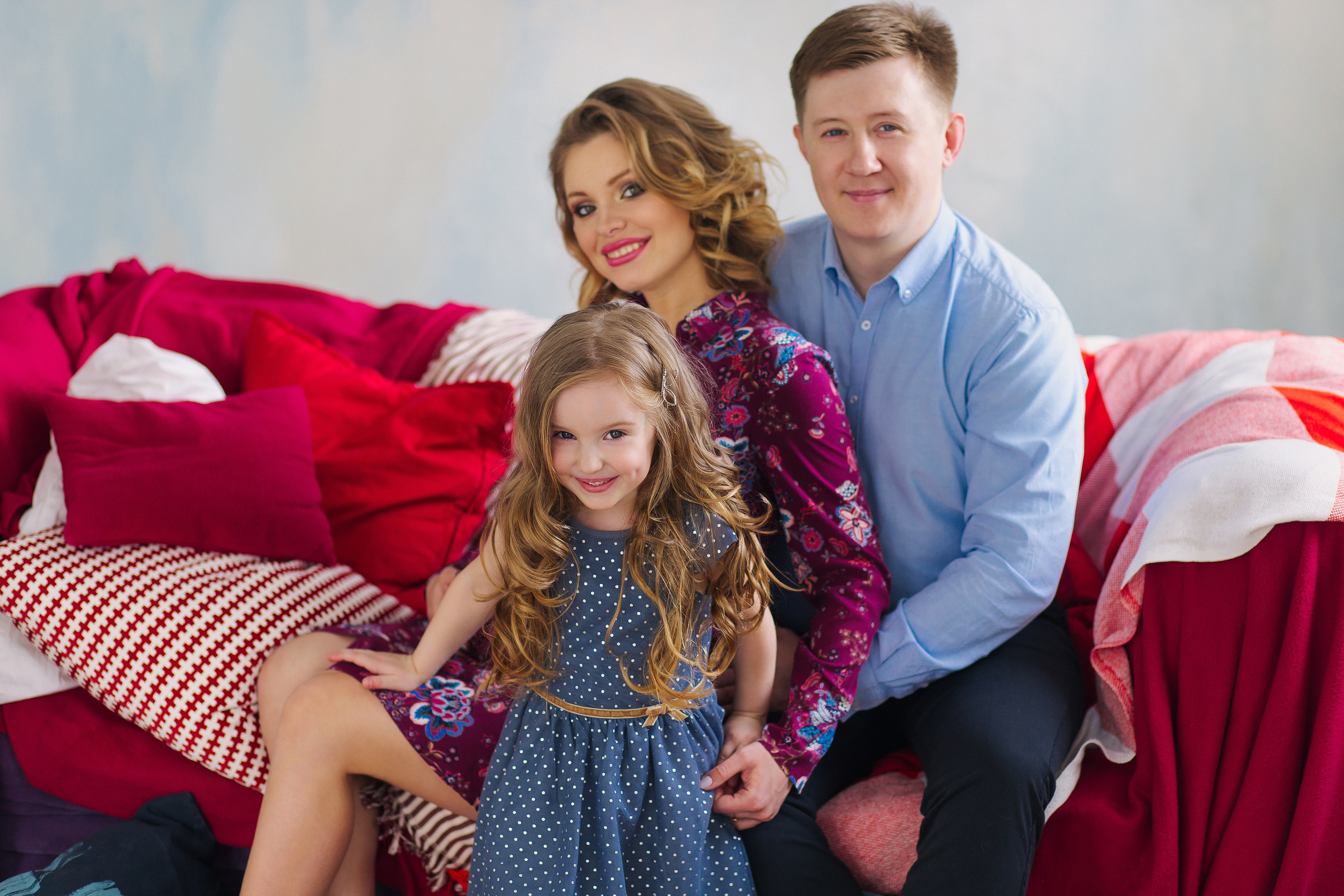 Андрей, Виталия, Лиза и… Костик. Портретный, семейный и свадебный фотограф в Курске Роман Сазонов