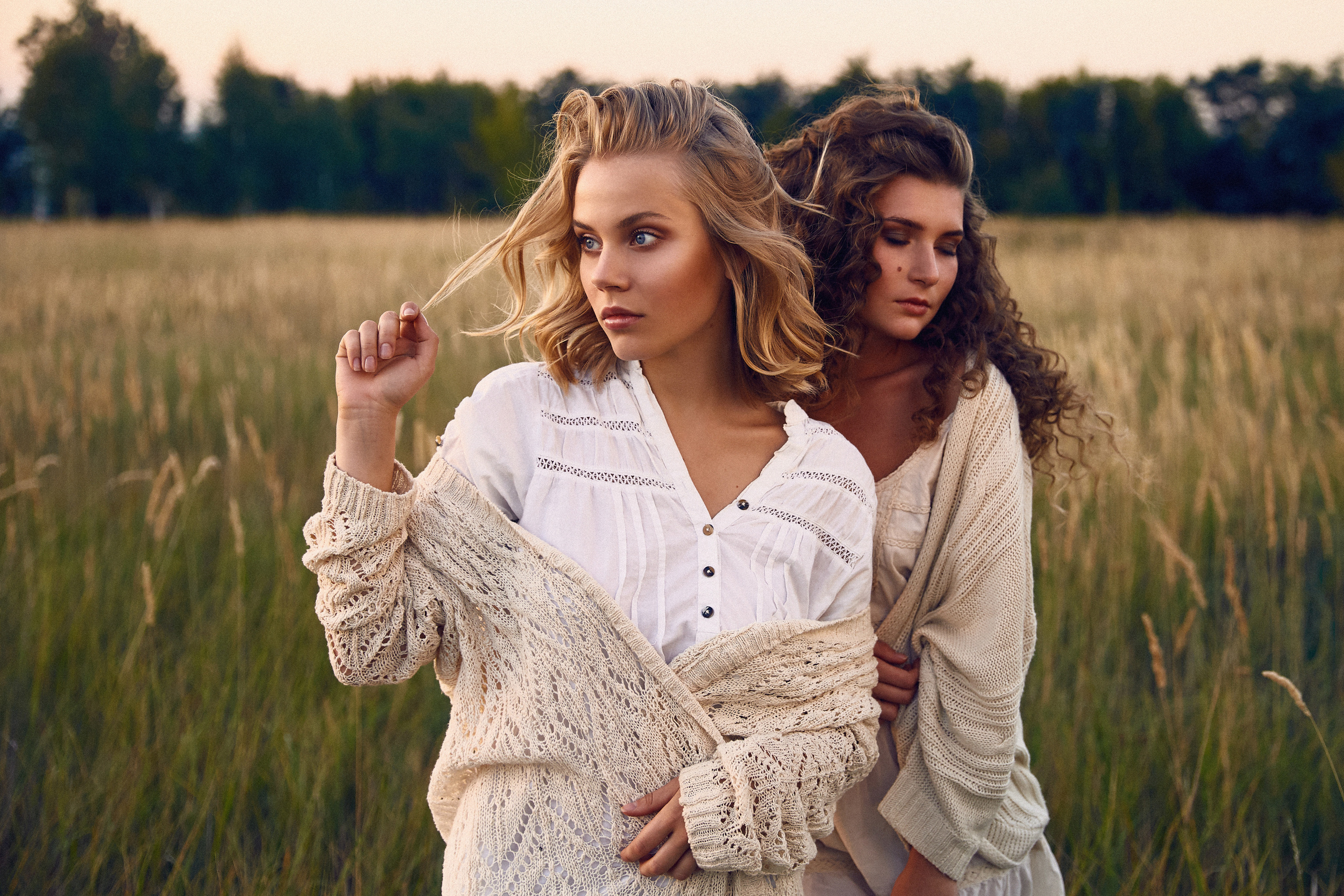 Катя и Полина. Портретный, семейный и свадебный фотограф в Курске Роман Сазонов