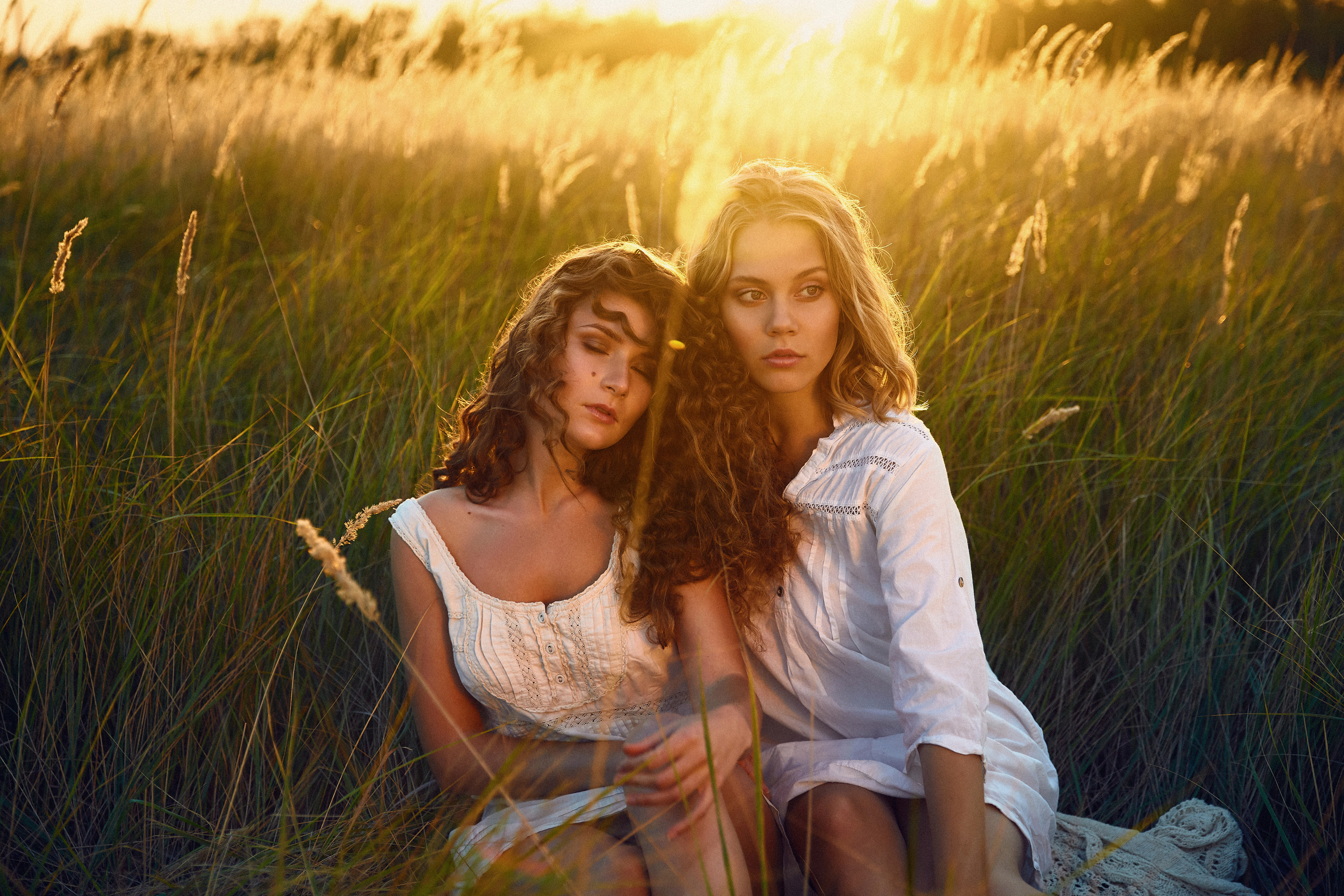 Катя и Полина. Портретный, семейный и свадебный фотограф в Курске Роман Сазонов