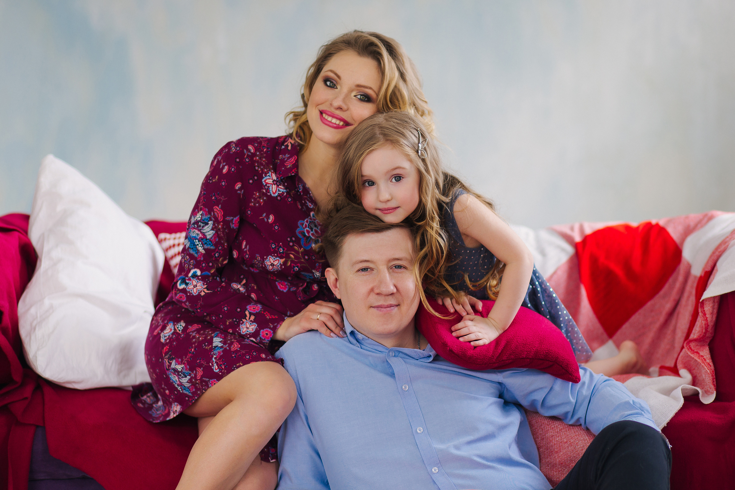 Андрей, Виталия, Лиза и… Костик. Портретный, семейный и свадебный фотограф в Курске Роман Сазонов