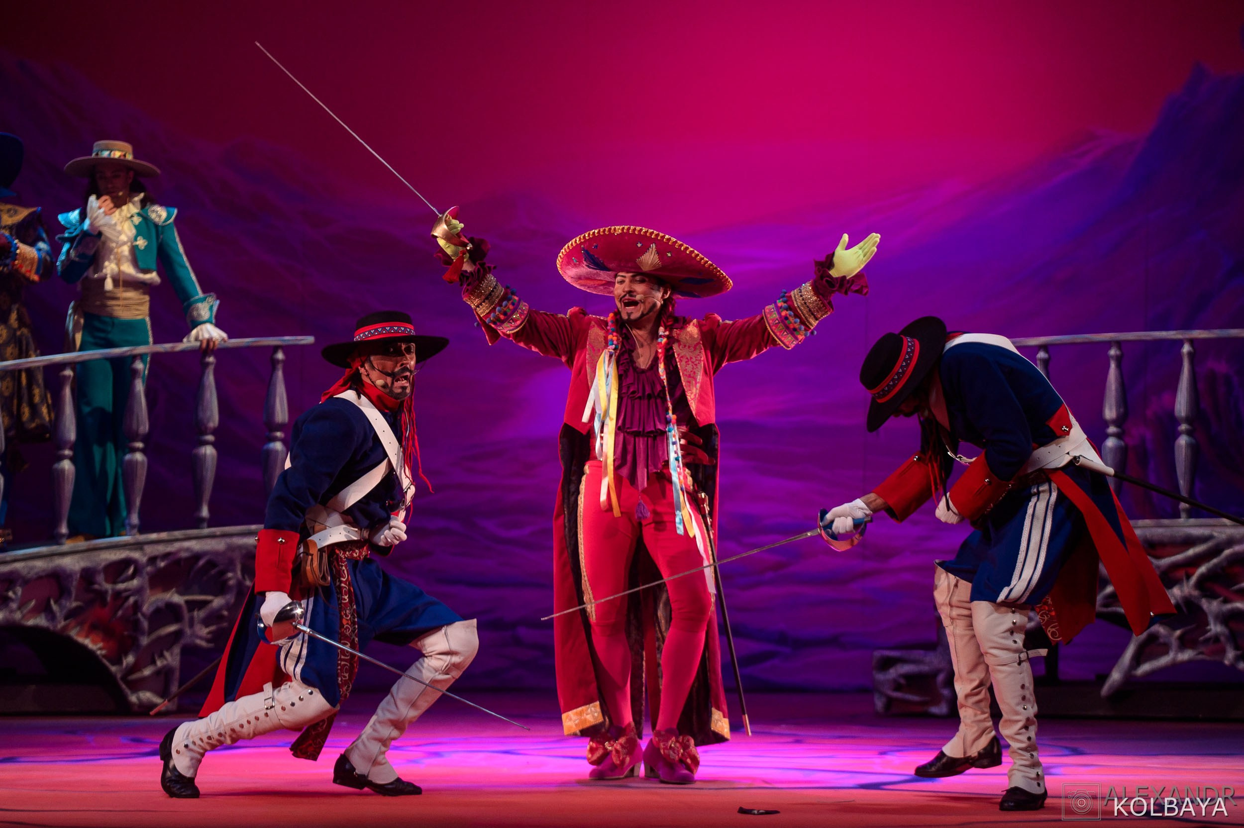 Мюзикл Зорро. Концертный и театральный репортажный фотограф в Москве Александр Колбая