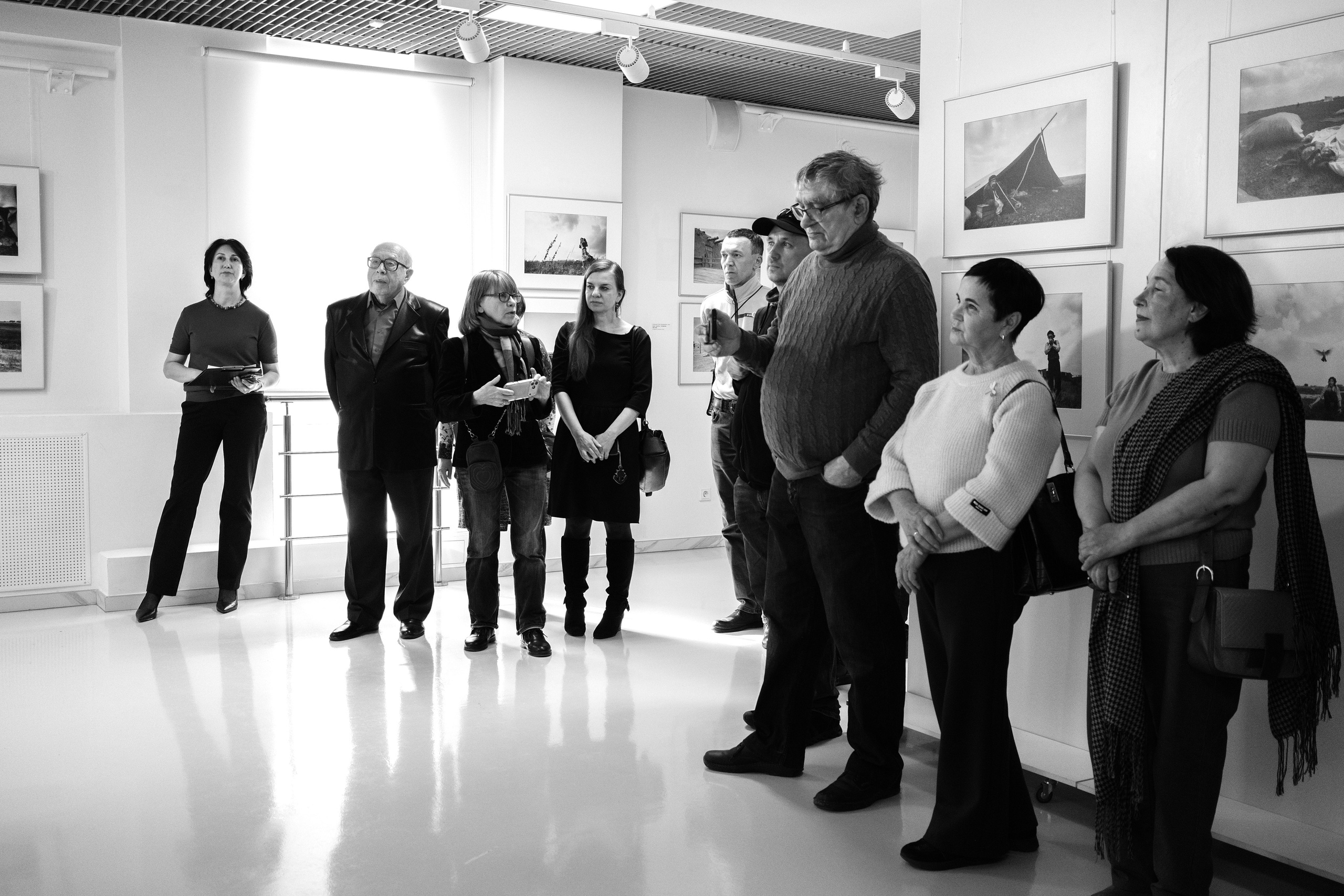 Открытие фотовыставки Ляли Кузнецовой в Галерее современного искусства ГМИИ РТ в Казани