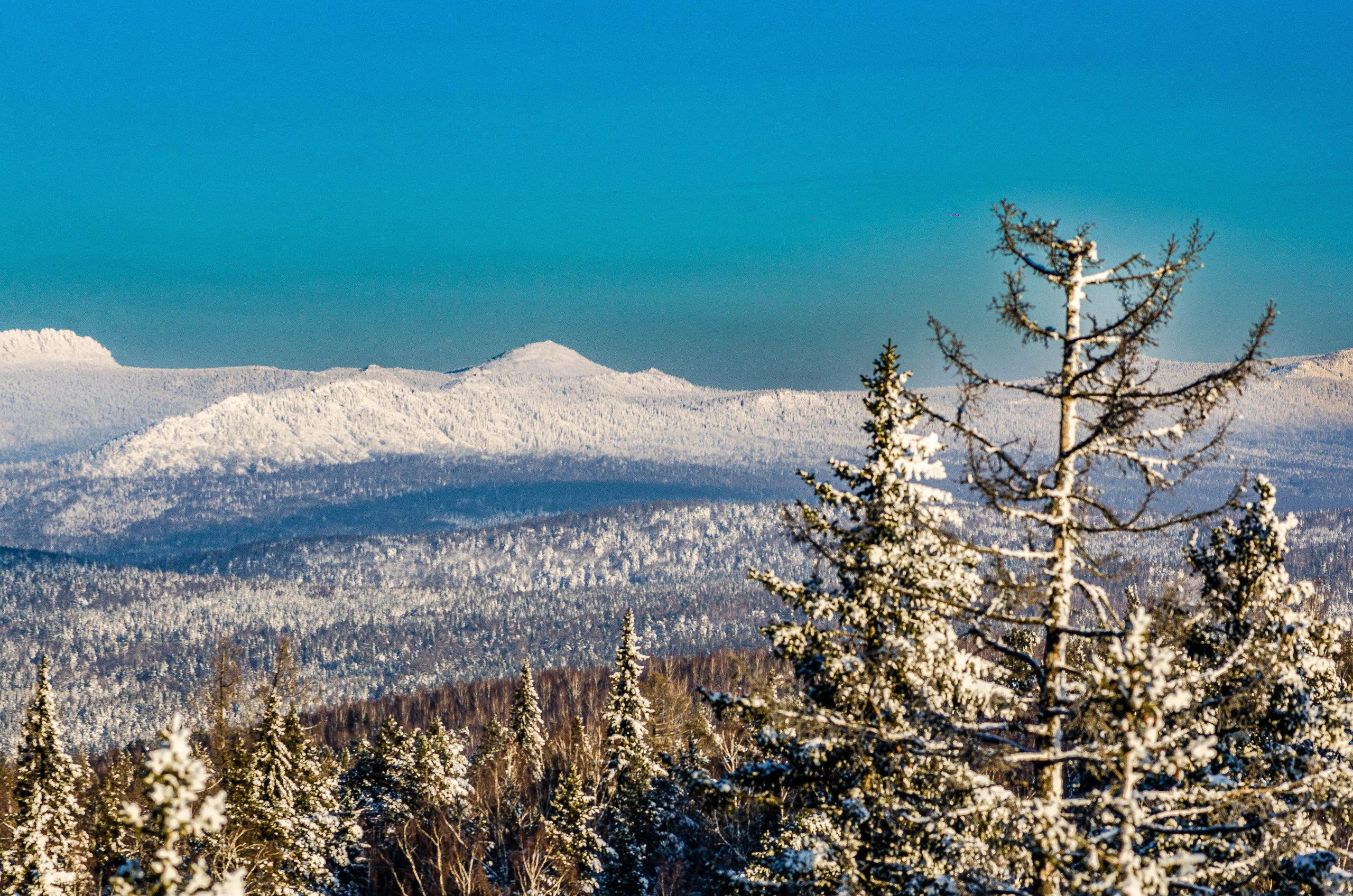 Таганай Семибратка, Парк Бажова, ледяной фонтан 06.01.2024. Свадебный фотограф на Урале Виктор Соколов