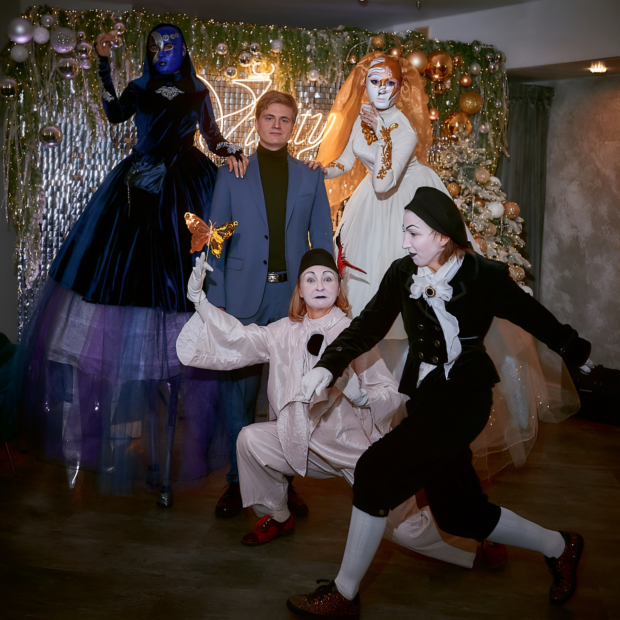 «Венецианский карнавал» | ресторан Vinity. Свадебный фотограф в Санкт-Петербурге Славин Денис