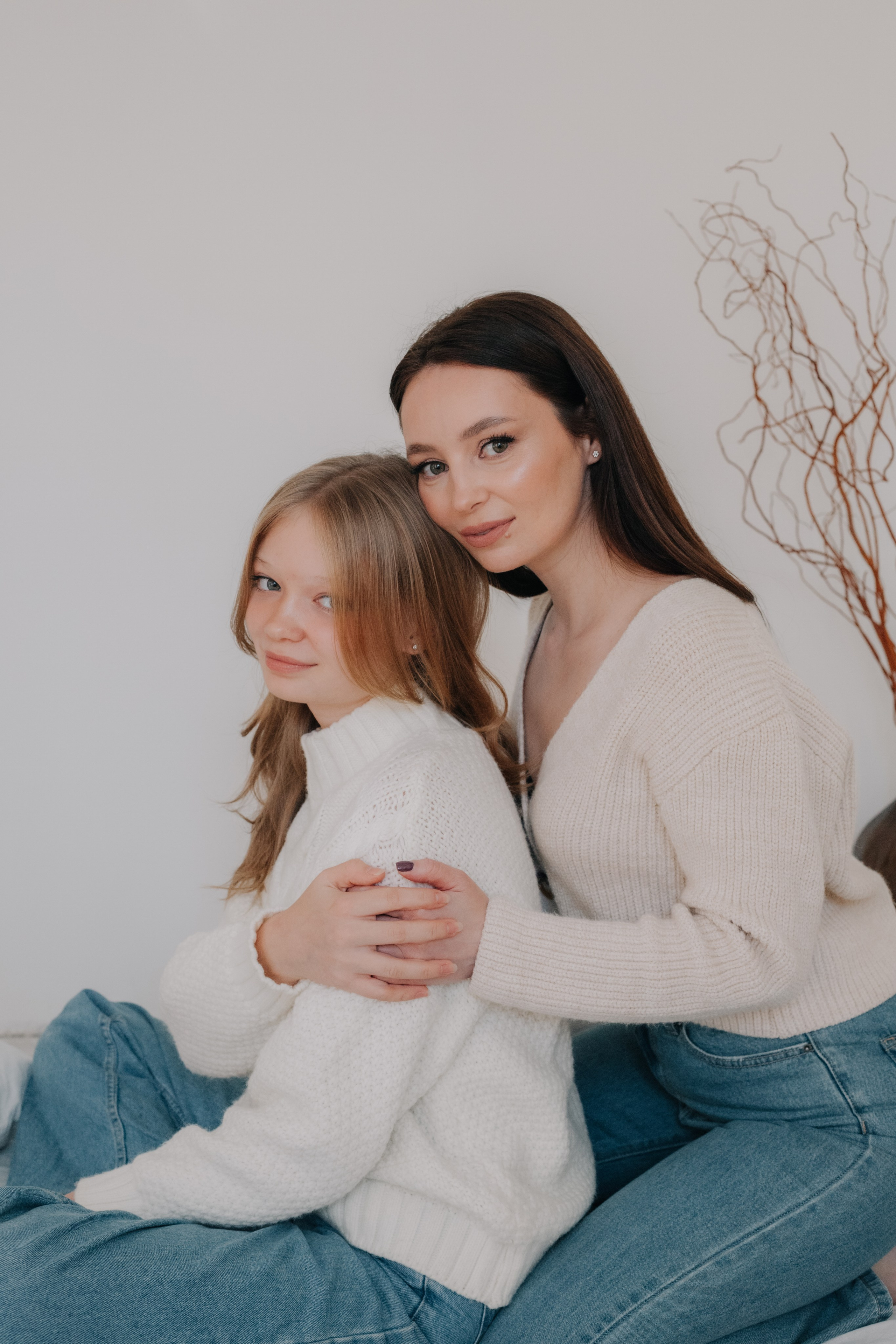 Полина и Мария (Видное студия У подруг). Семейный и свадебный фотограф Видное Москва Екатерина Пятова