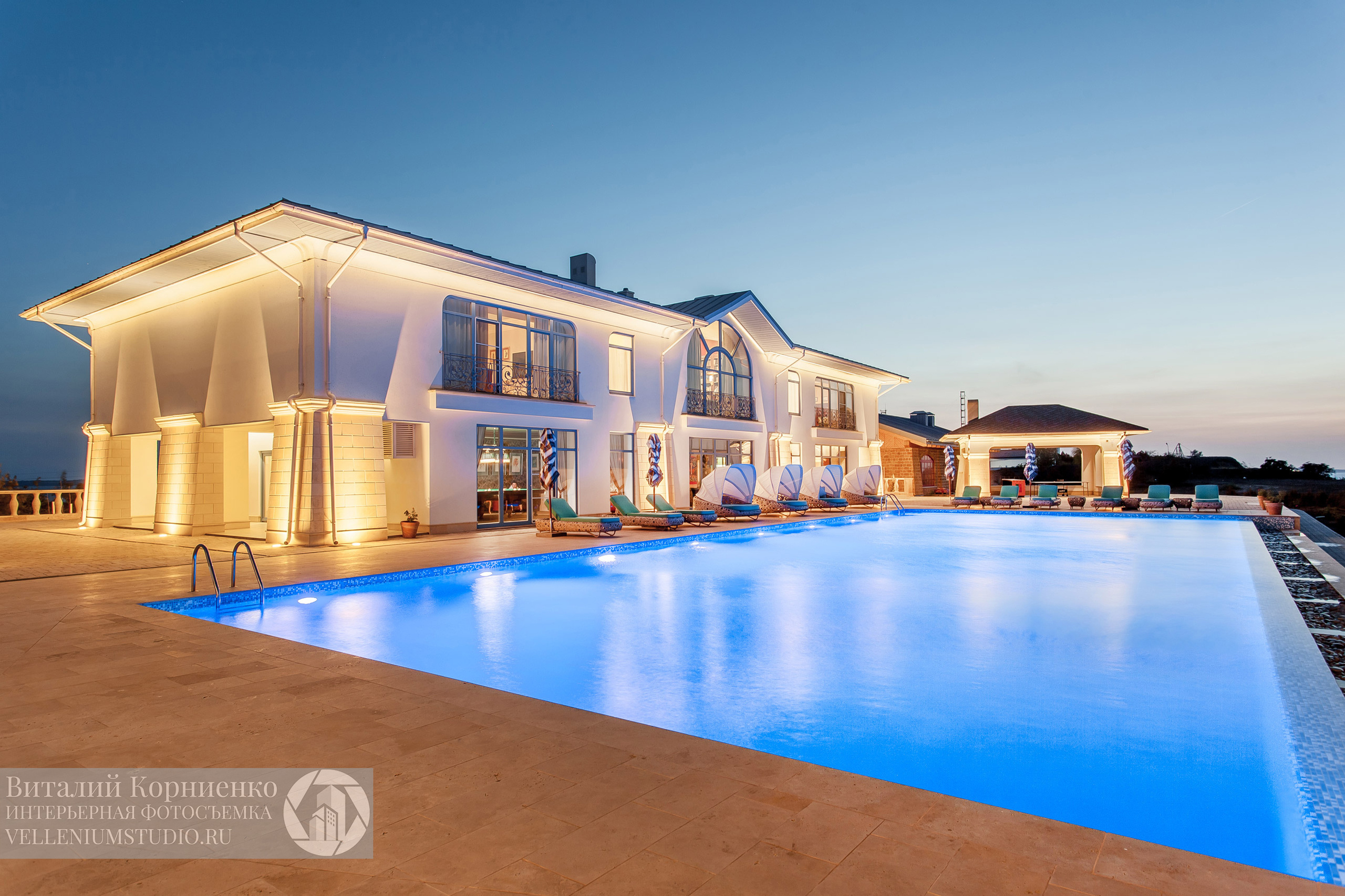 Фотосъемка дорогого отеля. Интерьерный фотограф Краснодар: профессионально по доступным ценам